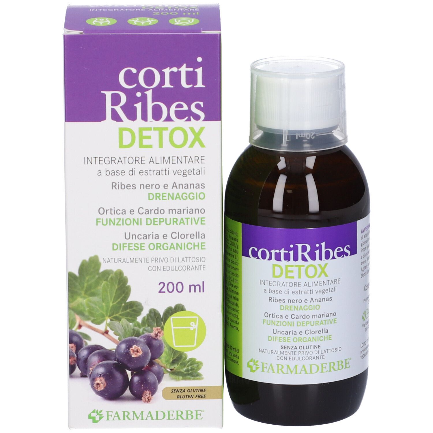 Farmaderbe Corti Ribes Detox Soluzione Orale