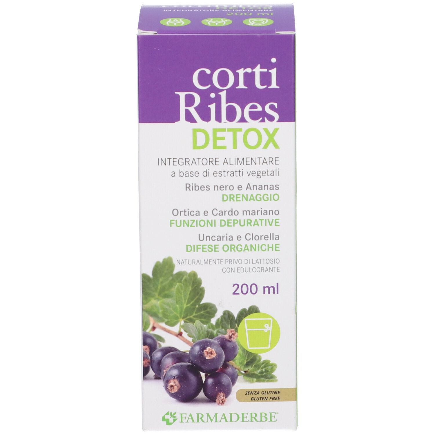Farmaderbe Corti Ribes Detox Soluzione Orale