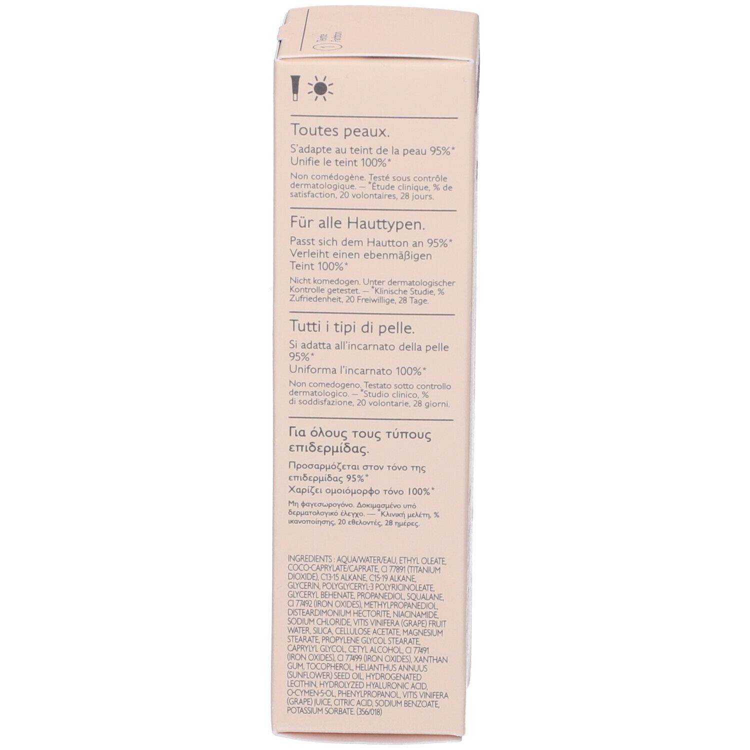 Caudalie Crema Colorata - Tonalità 1