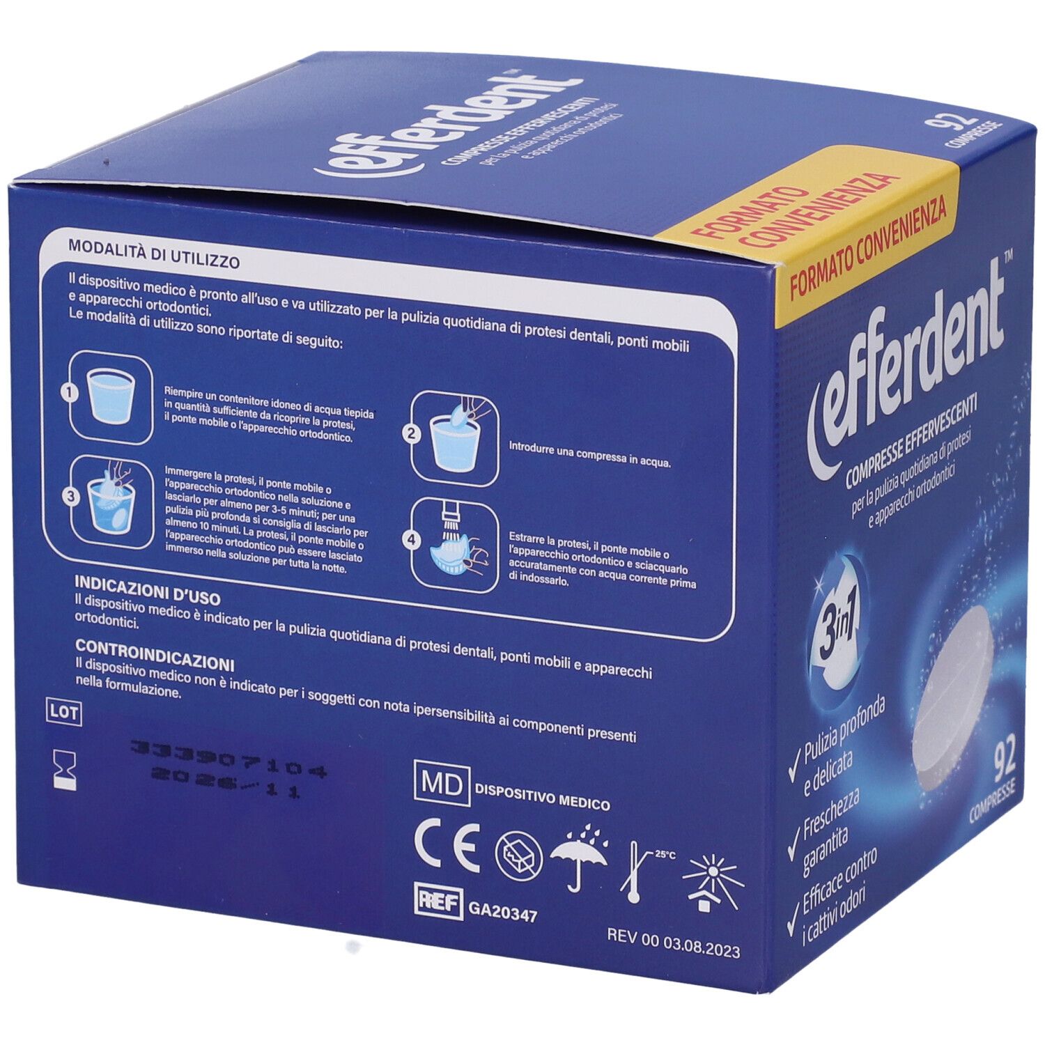 Efferdent Compresse Effervescenti