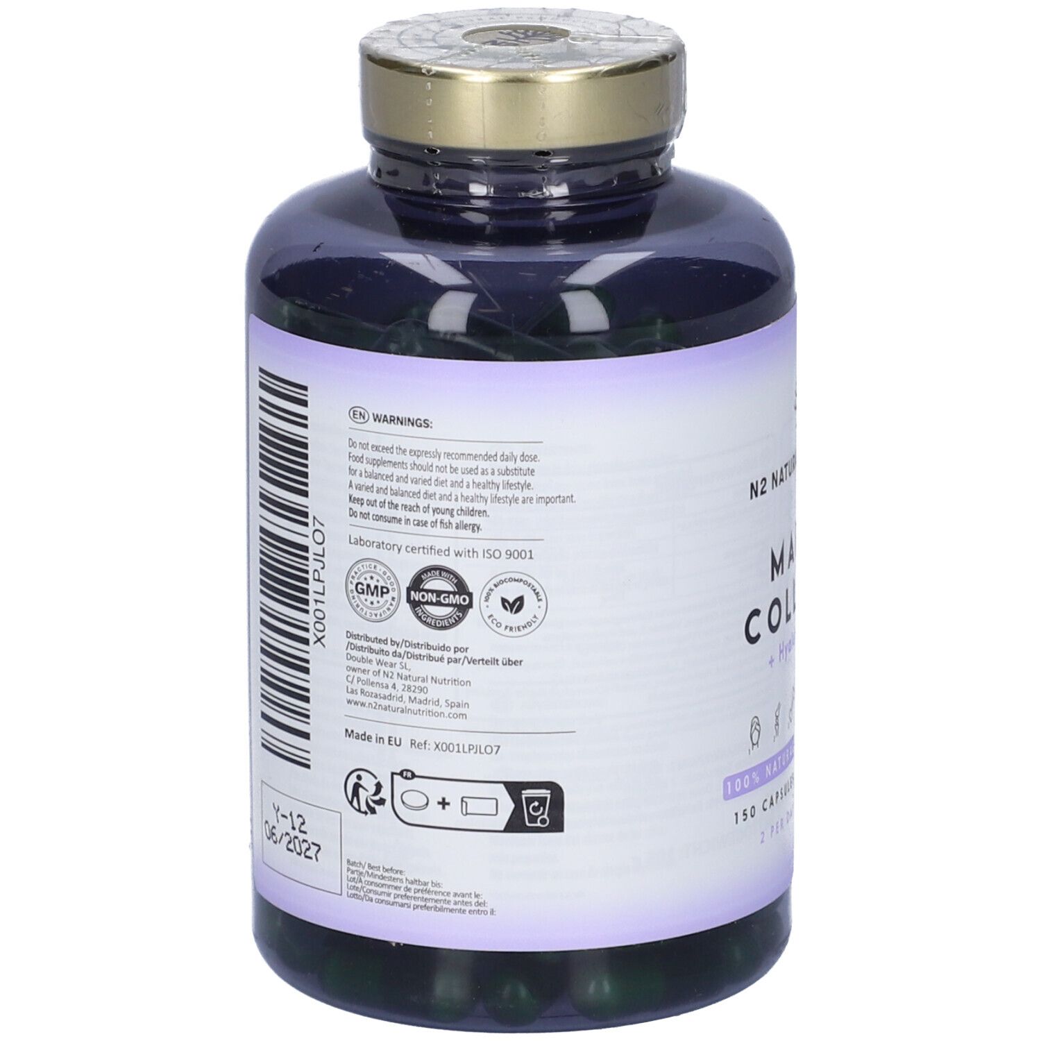 N2 Natural Nutrition Marine Collagen 150 Capsule
