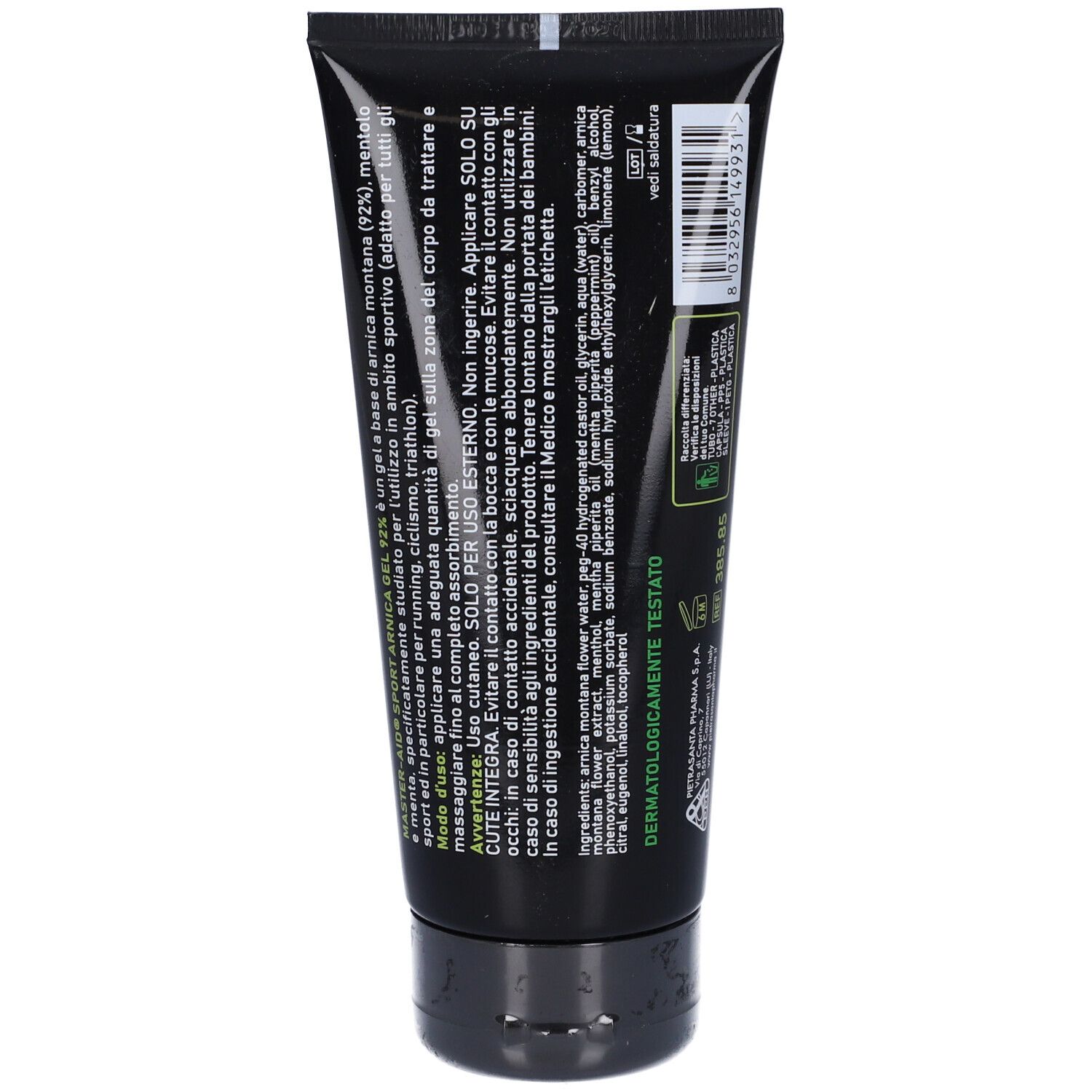Master-Aid Sport Arnica 92% Gel 200 Ml