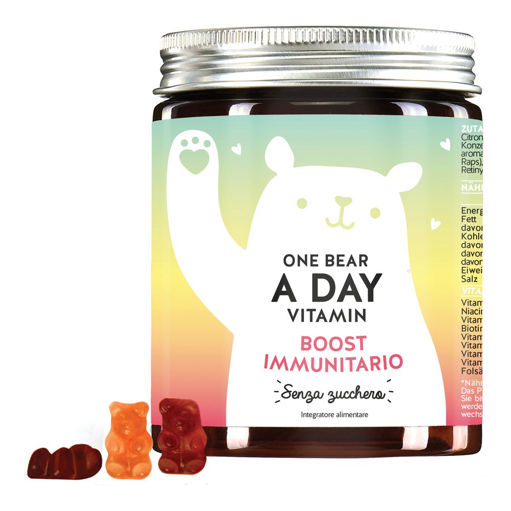 One Bear A Day Vitamin Immun Boost Mit Vitamin C & D 45 Caramelle Gommose