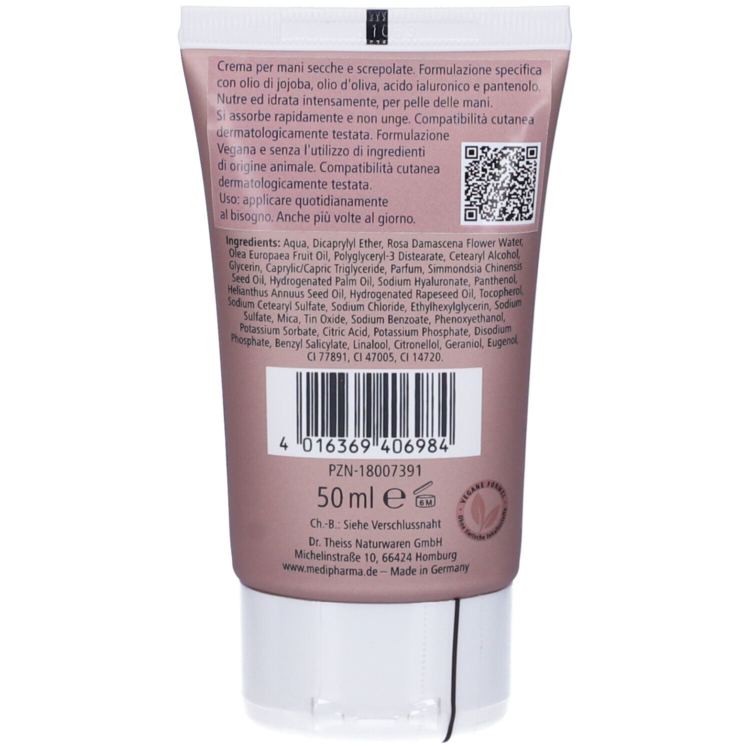 Medipharma Olivenol Crema Mani Rosé