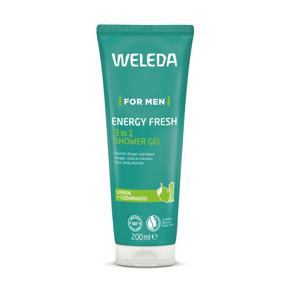 WELEDA Doccia For Men Energy Fresh Doccia 3in1
