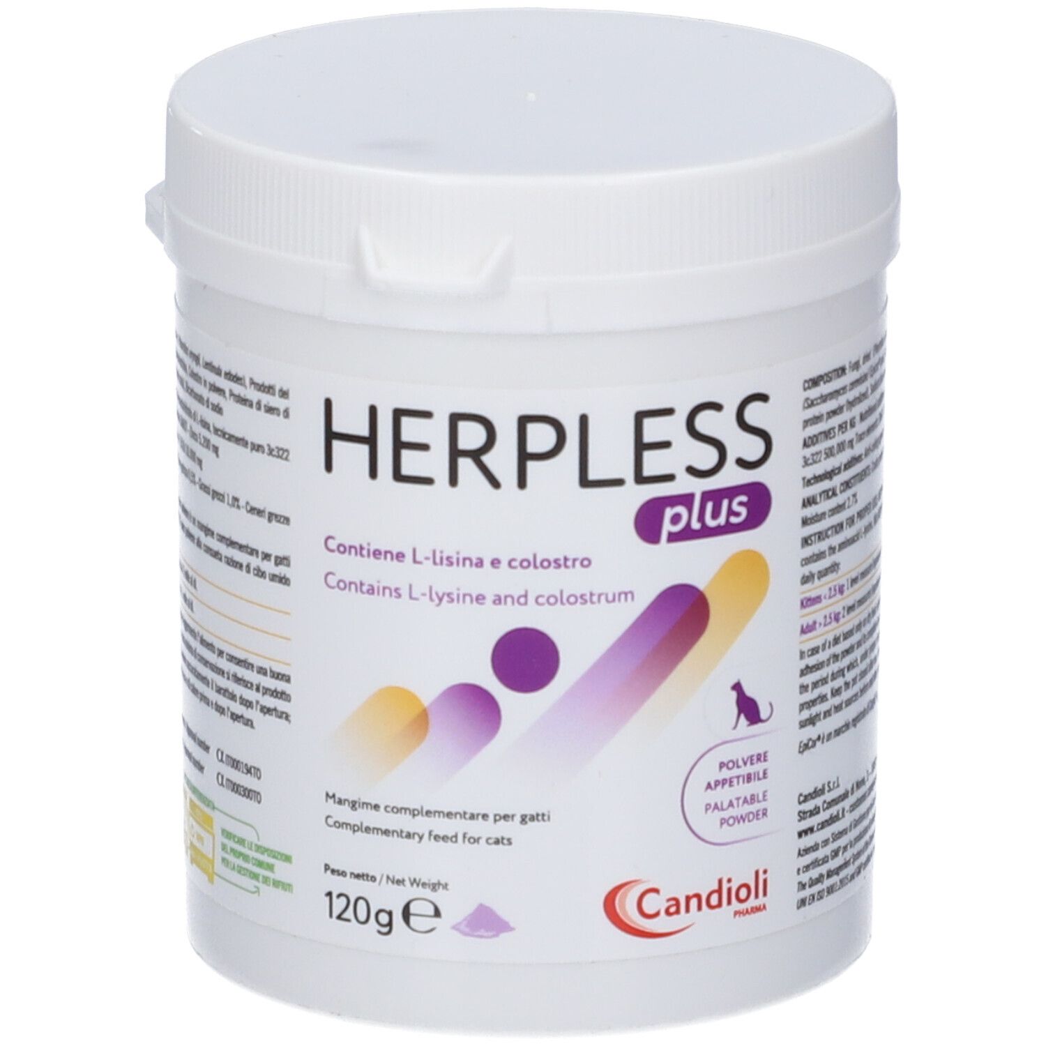 Herpless Plus Polvere 120 G