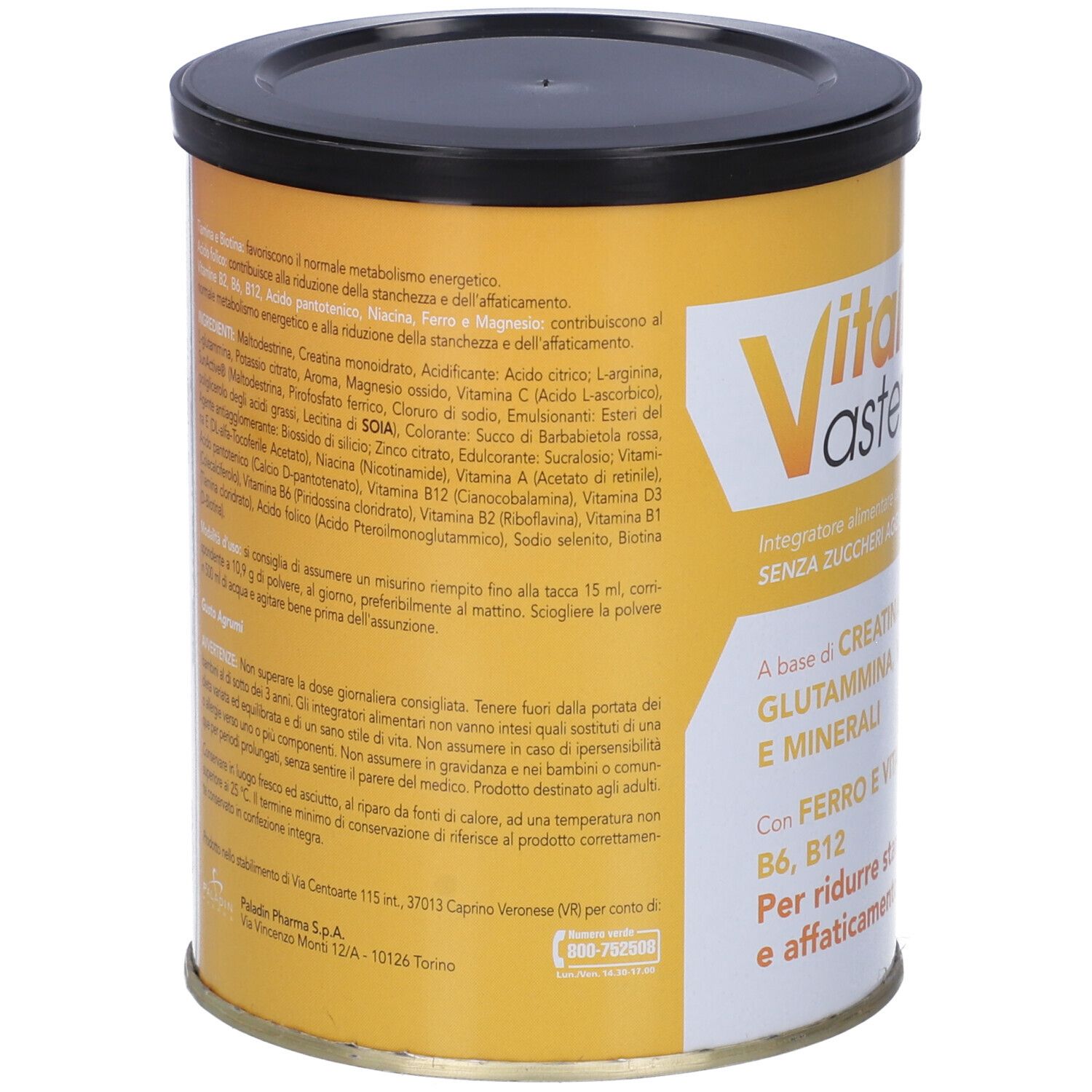 Vitality Astenase Gusto Agrumi Polvere