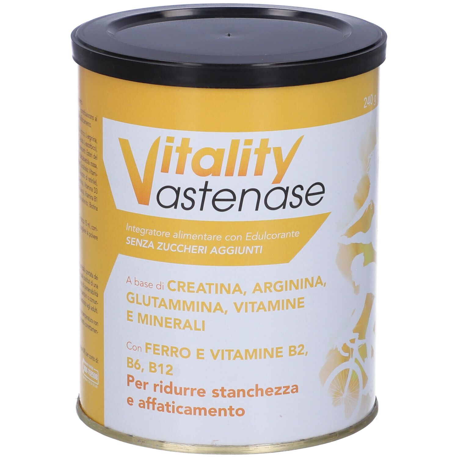 Vitality Astenase Gusto Agrumi Polvere
