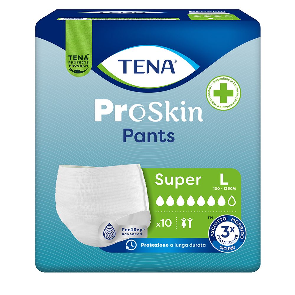 TENA Pants Super L, mutandine assorbenti per incontinenza