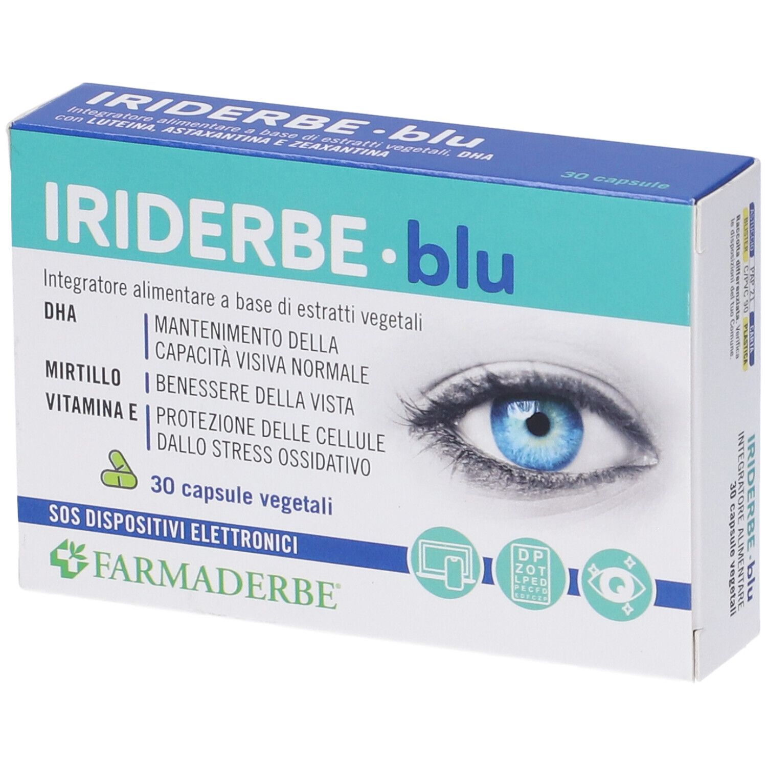 Farmaderbe Iriderbe Blu DHA Capsule