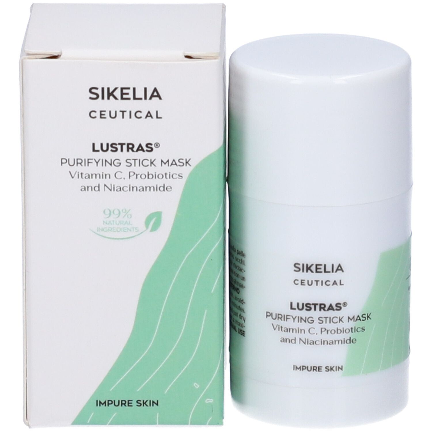 Lustras Maschera Stick Purificante 35 G
