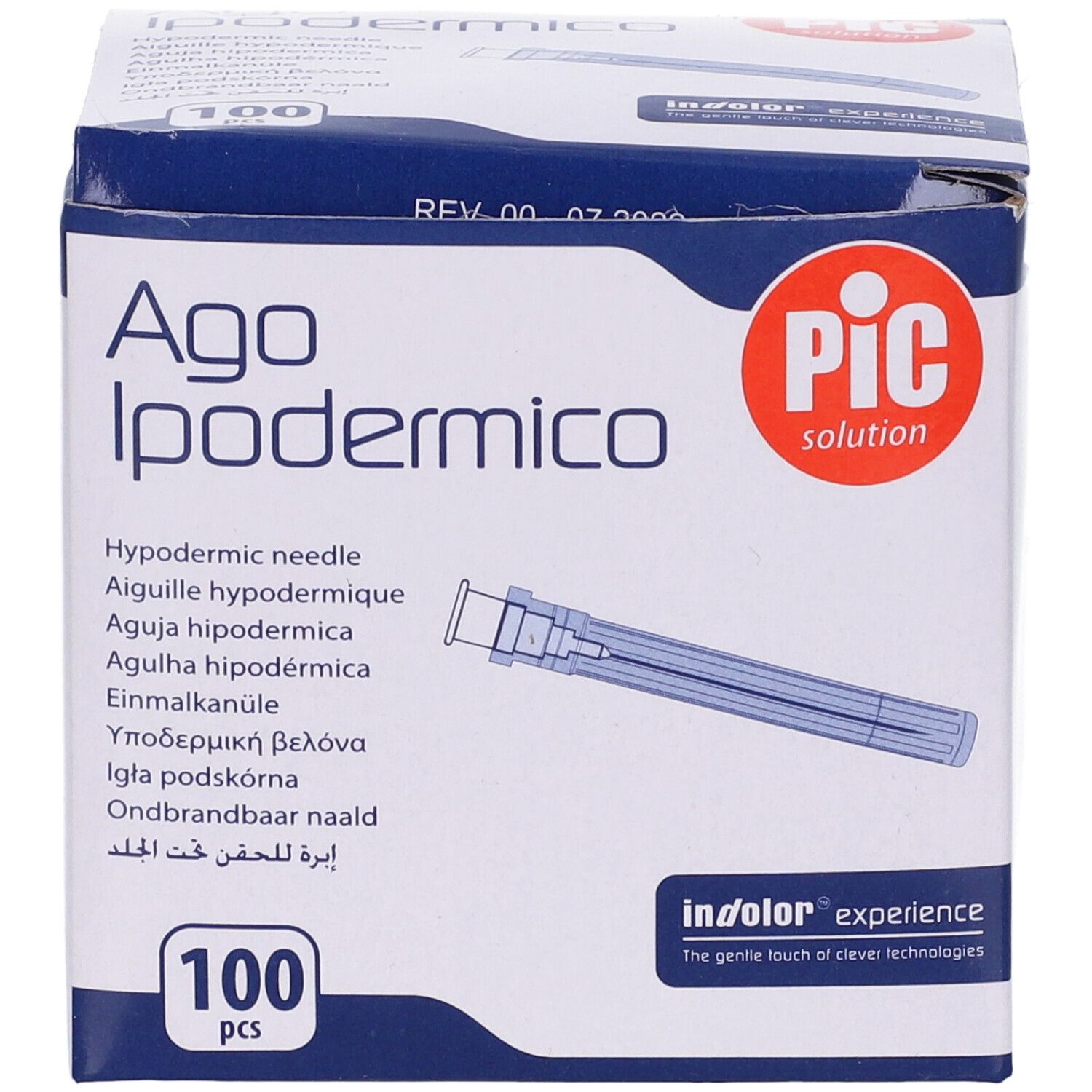 PIC Ago Ipodermico Monouso Gauge 25 5/8 - 100 Pezzi