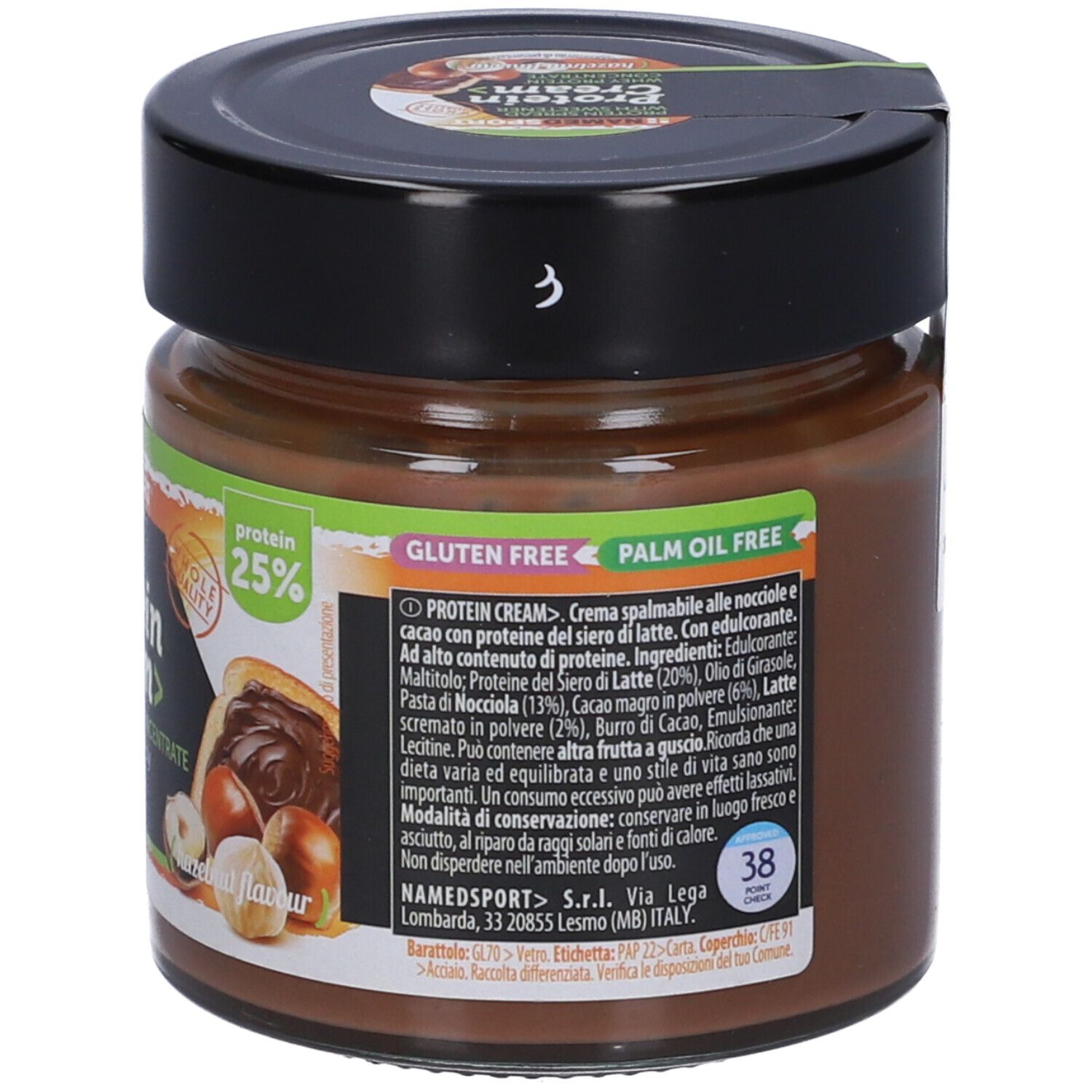 NamedSport Protein Cream Nocciola