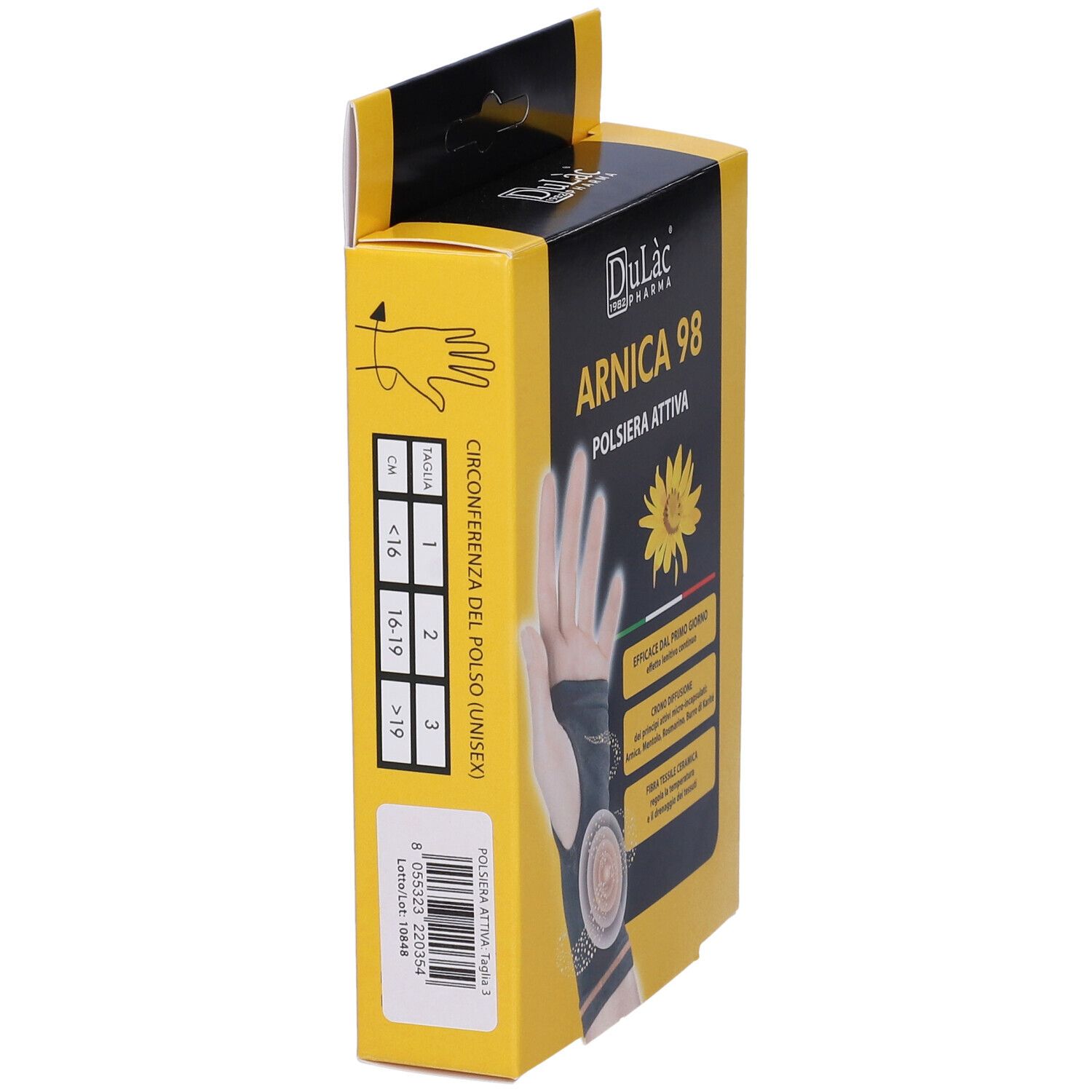 Dulàc Arnica 98 Polsiera Attiva - Taglia 3
