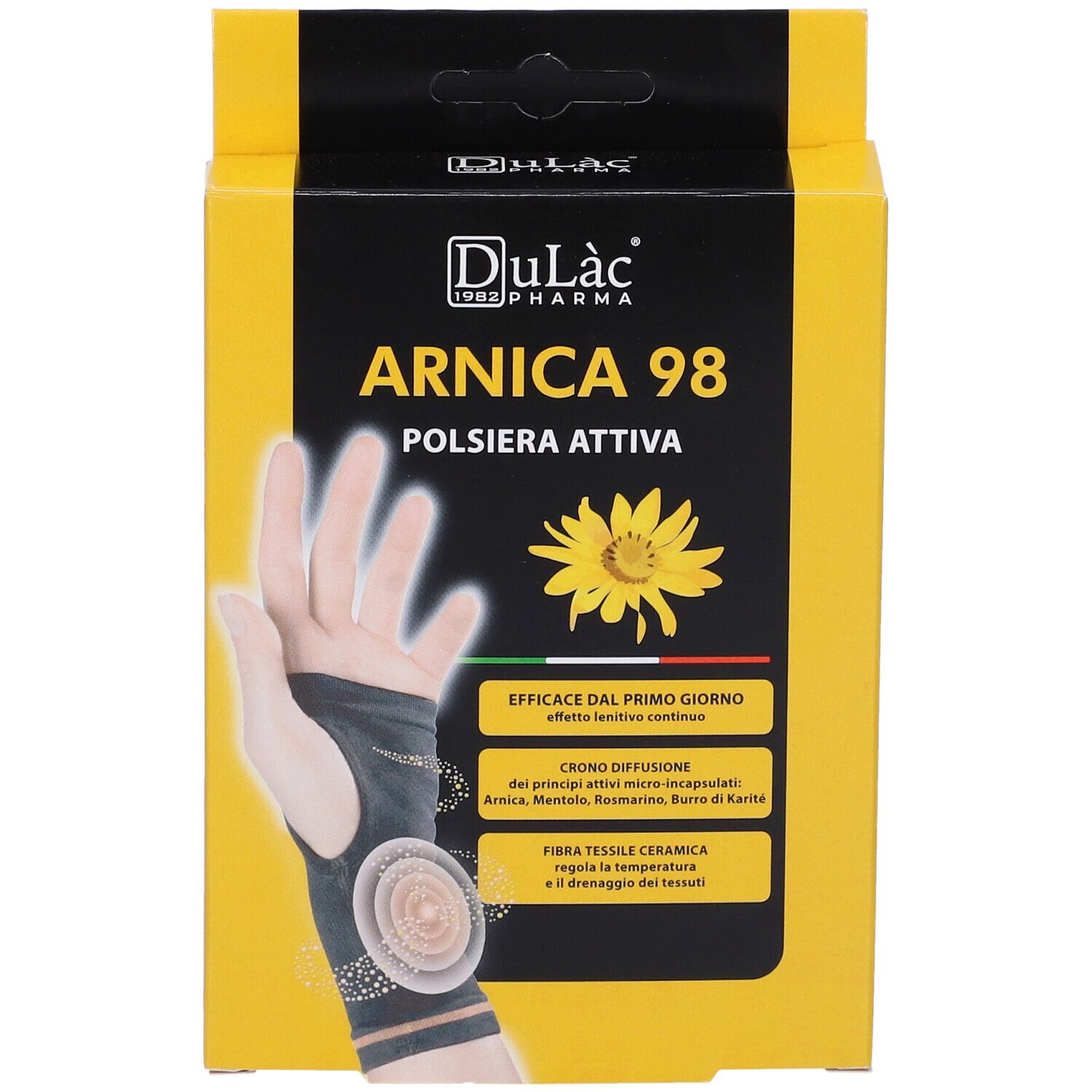 Dulàc Arnica 98 Polsiera Attiva - Taglia 3