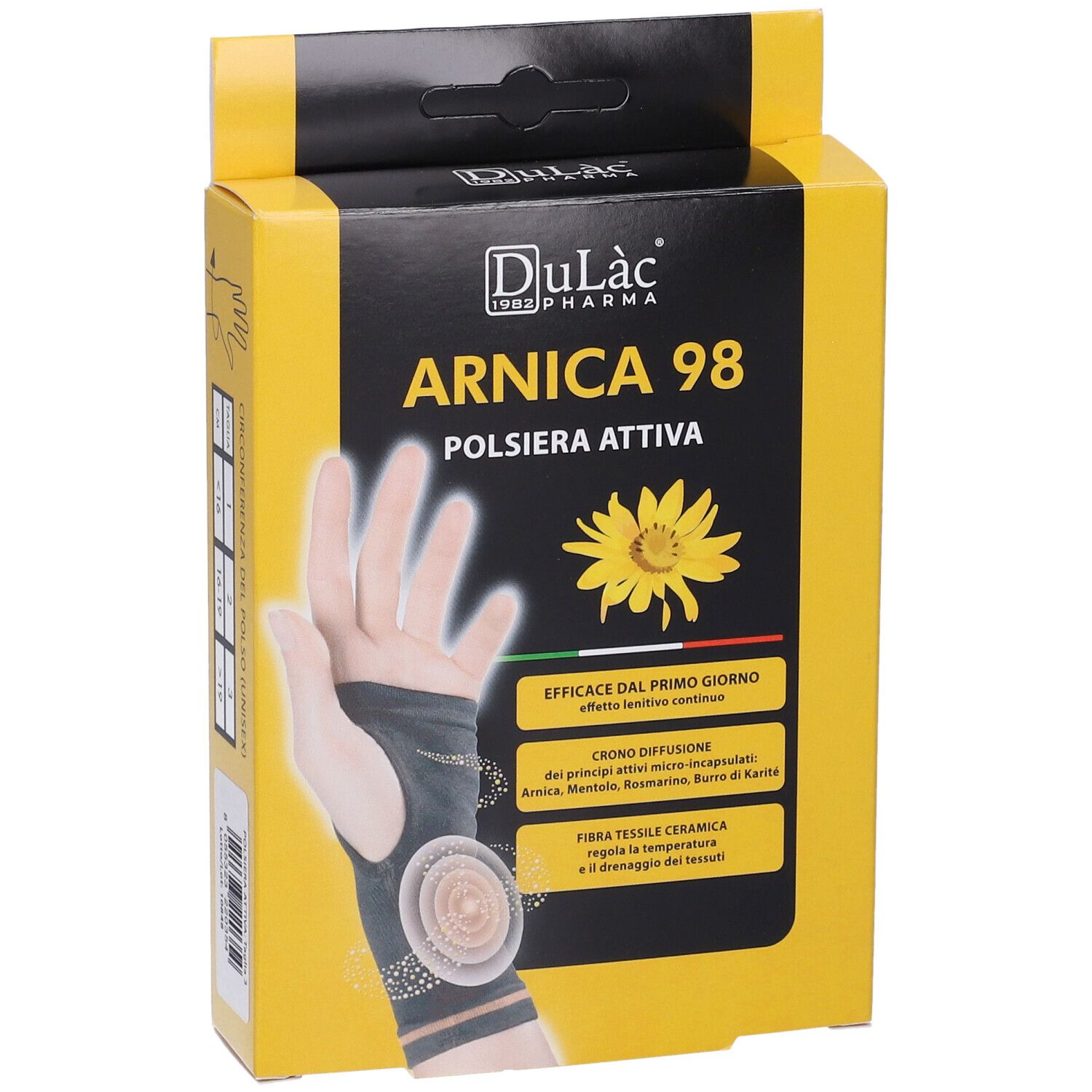 Dulàc Arnica 98 Polsiera Attiva - Taglia 3