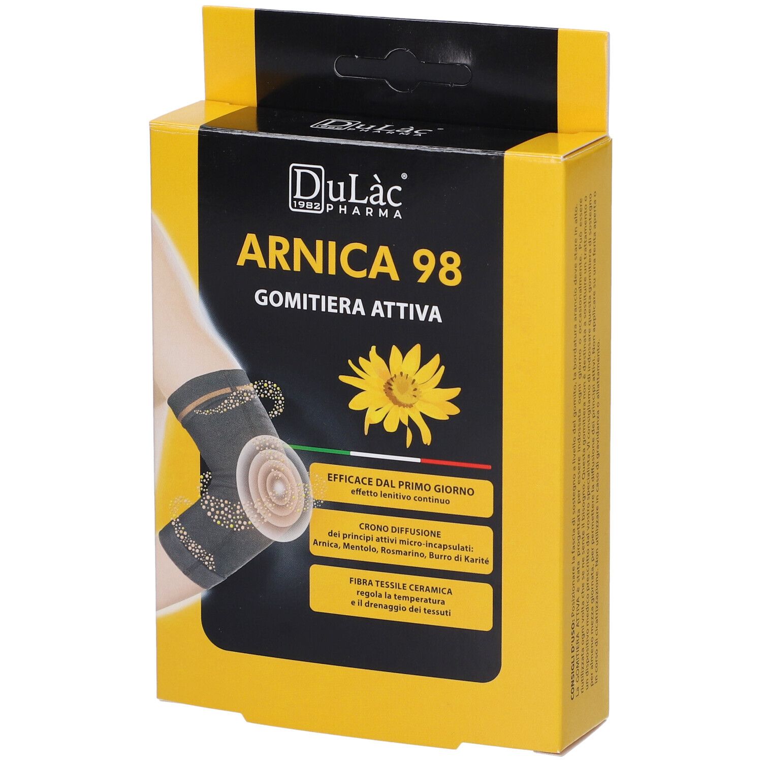 Dulàc Arnica 98 Gomitiera Attiva - Taglia 1