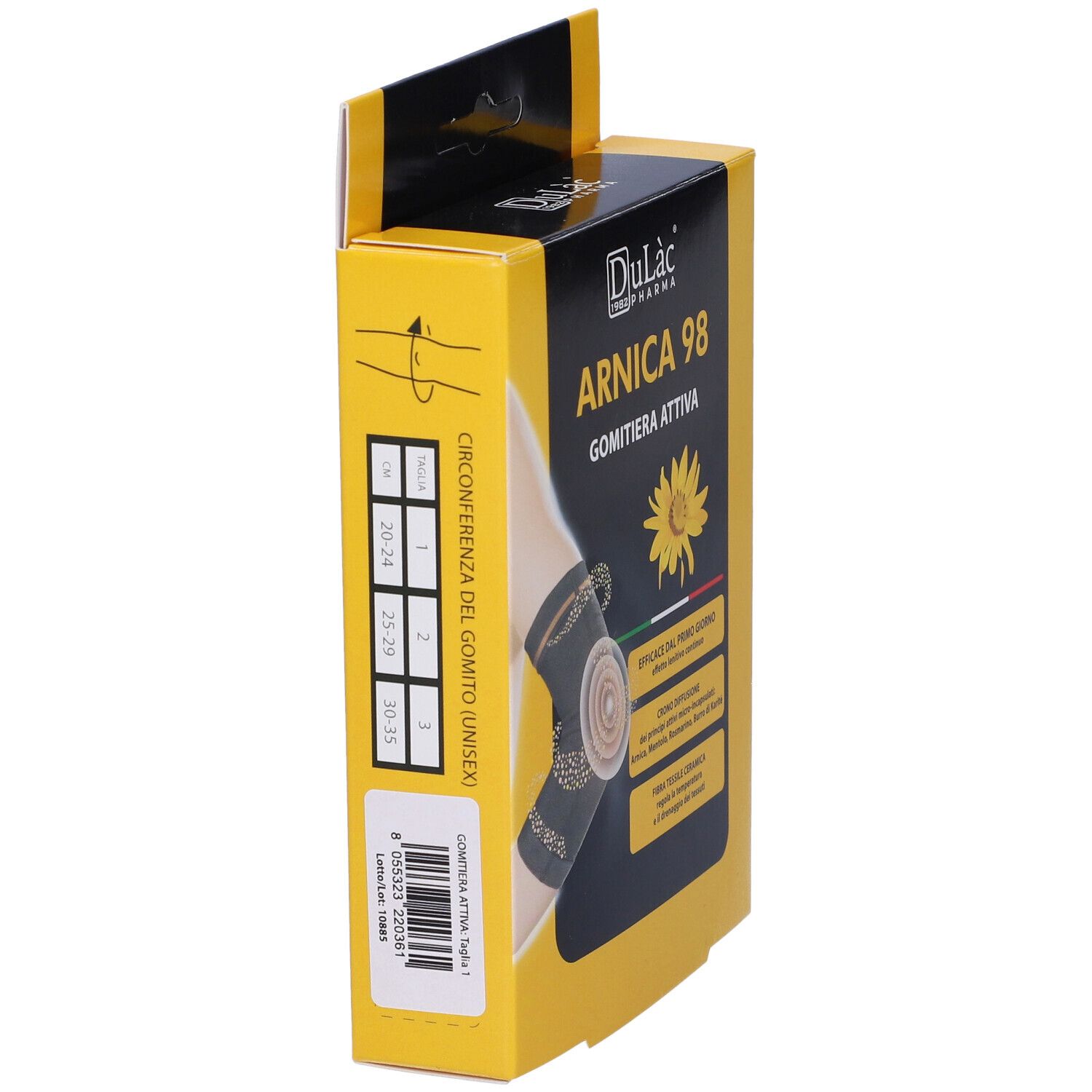 Dulàc Arnica 98 Gomitiera Attiva - Taglia 1