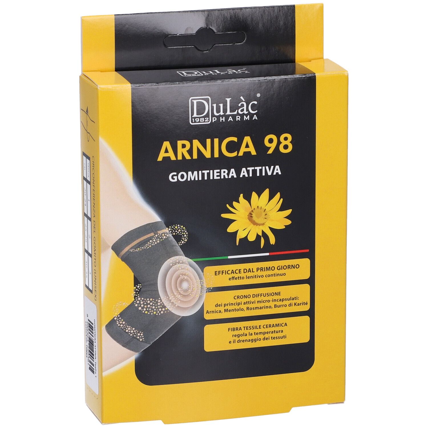 Dulàc Arnica 98 Gomitiera Attiva - Taglia 1