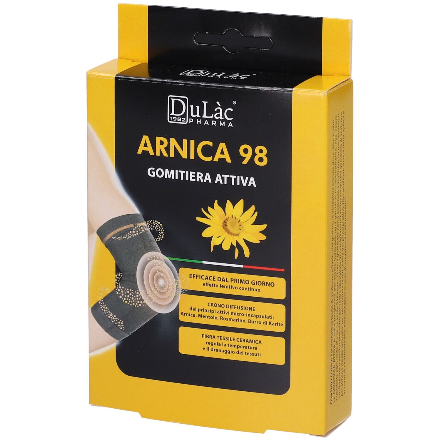 Dulàc Arnica 98 Gomitiera Attiva - Taglia 3