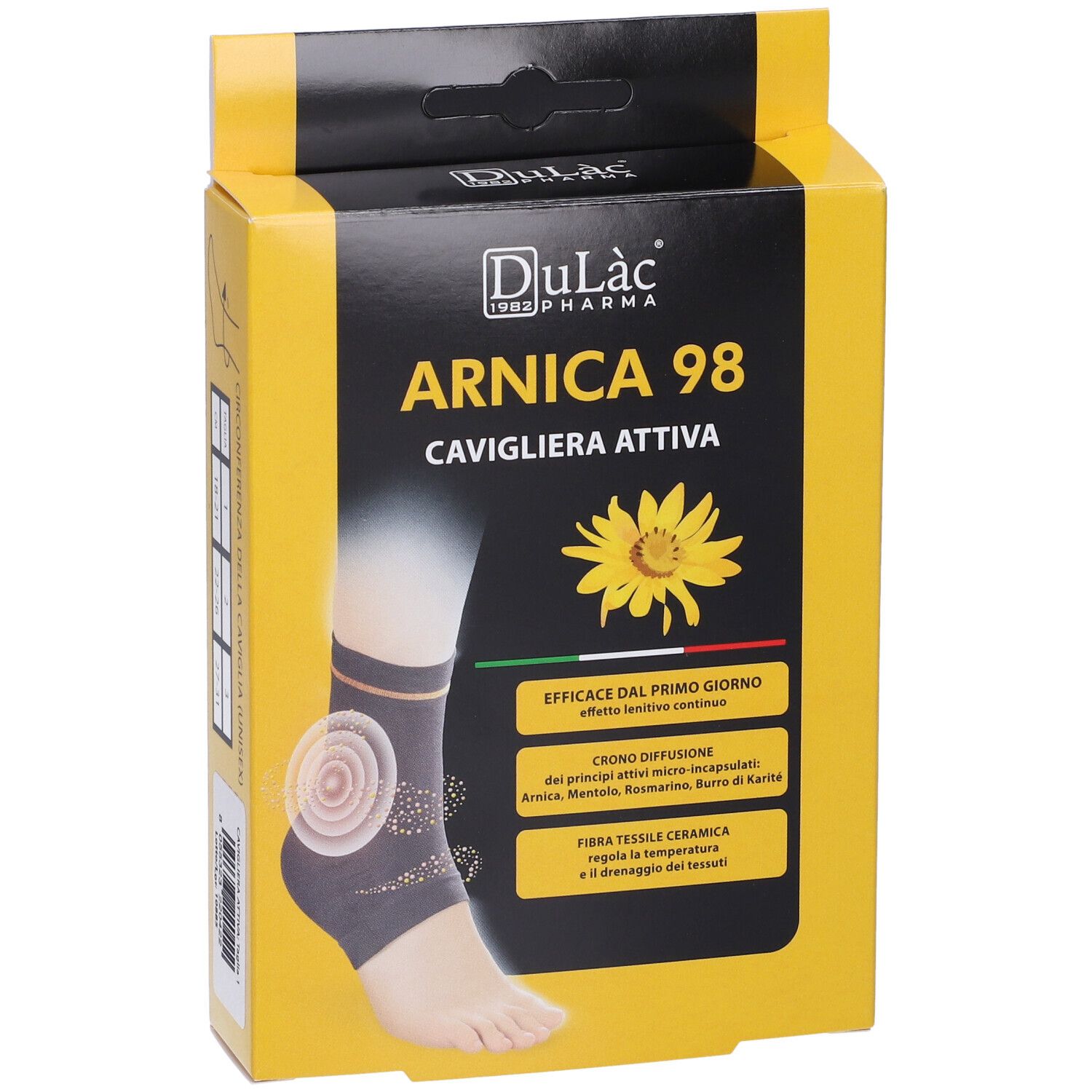 Dulàc Arnica 98 Cavigliera Attiva - Taglia 1