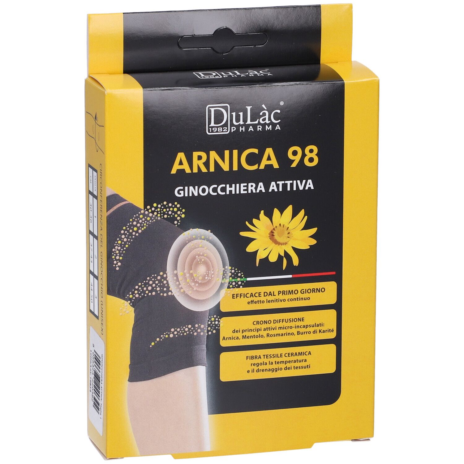Dulàc Arnica 98 Ginocchiera Attiva - Taglia 1
