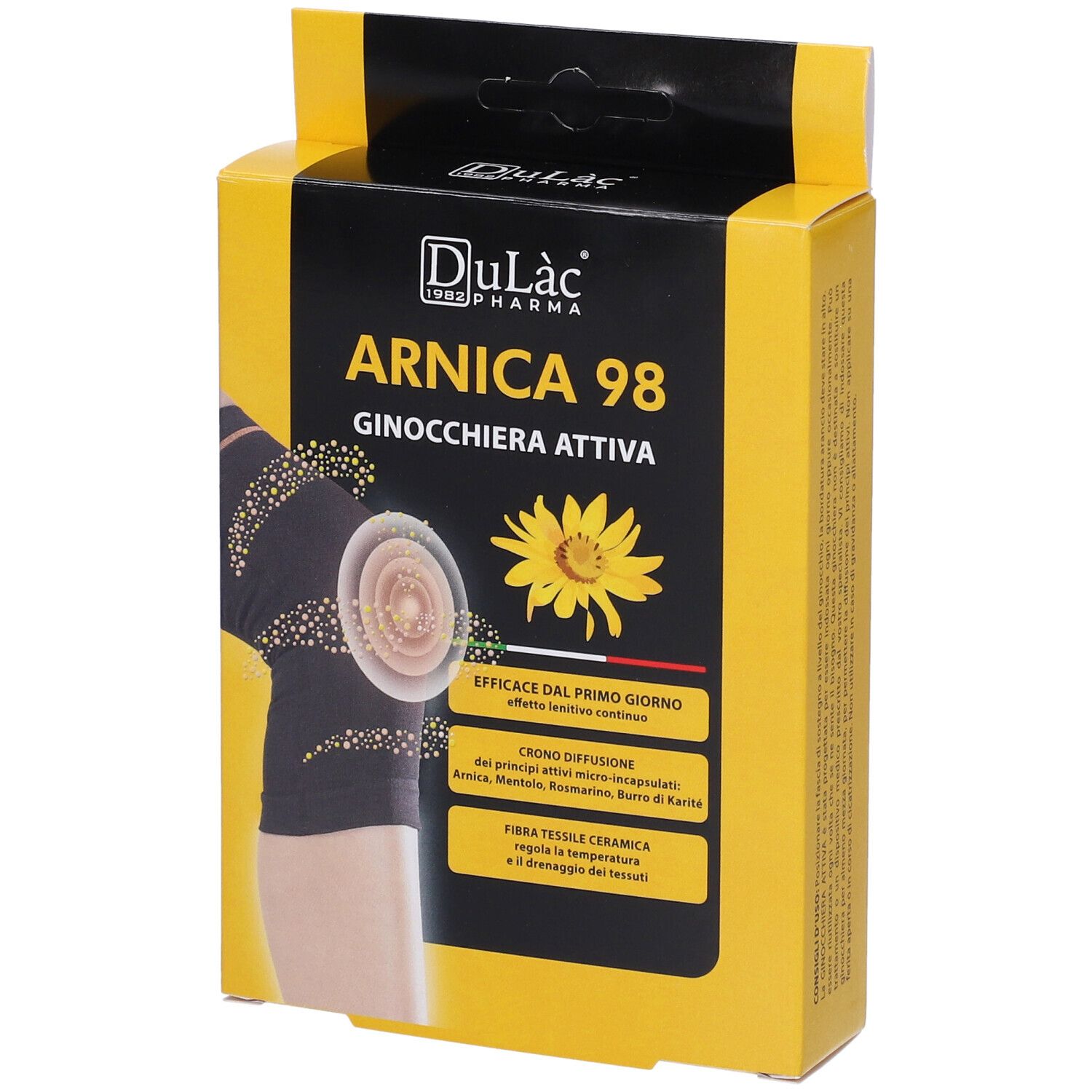 Dulàc Arnica 98 Ginocchiera Attiva - Taglia 2
