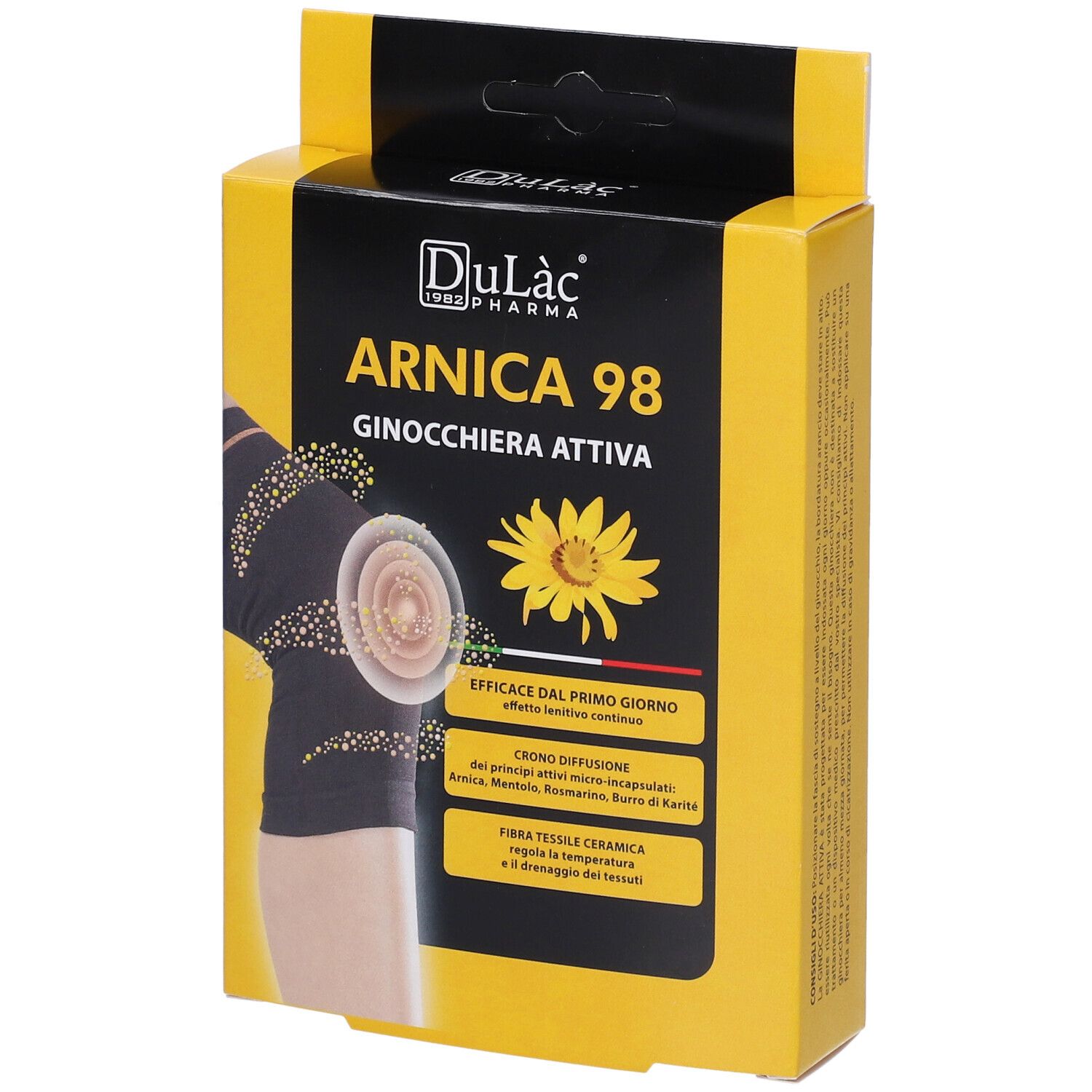 Dulàc Arnica 98 Ginocchiera Attiva - Taglia 3
