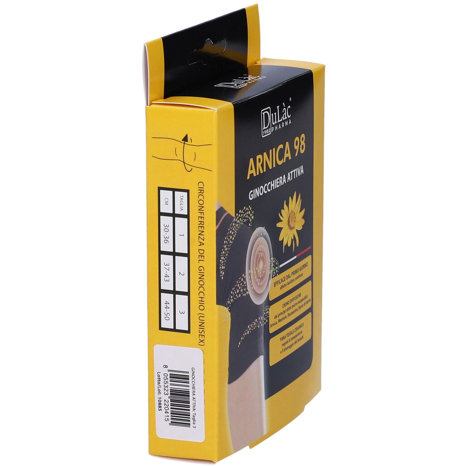 Dulàc Arnica 98 Ginocchiera Attiva - Taglia 3