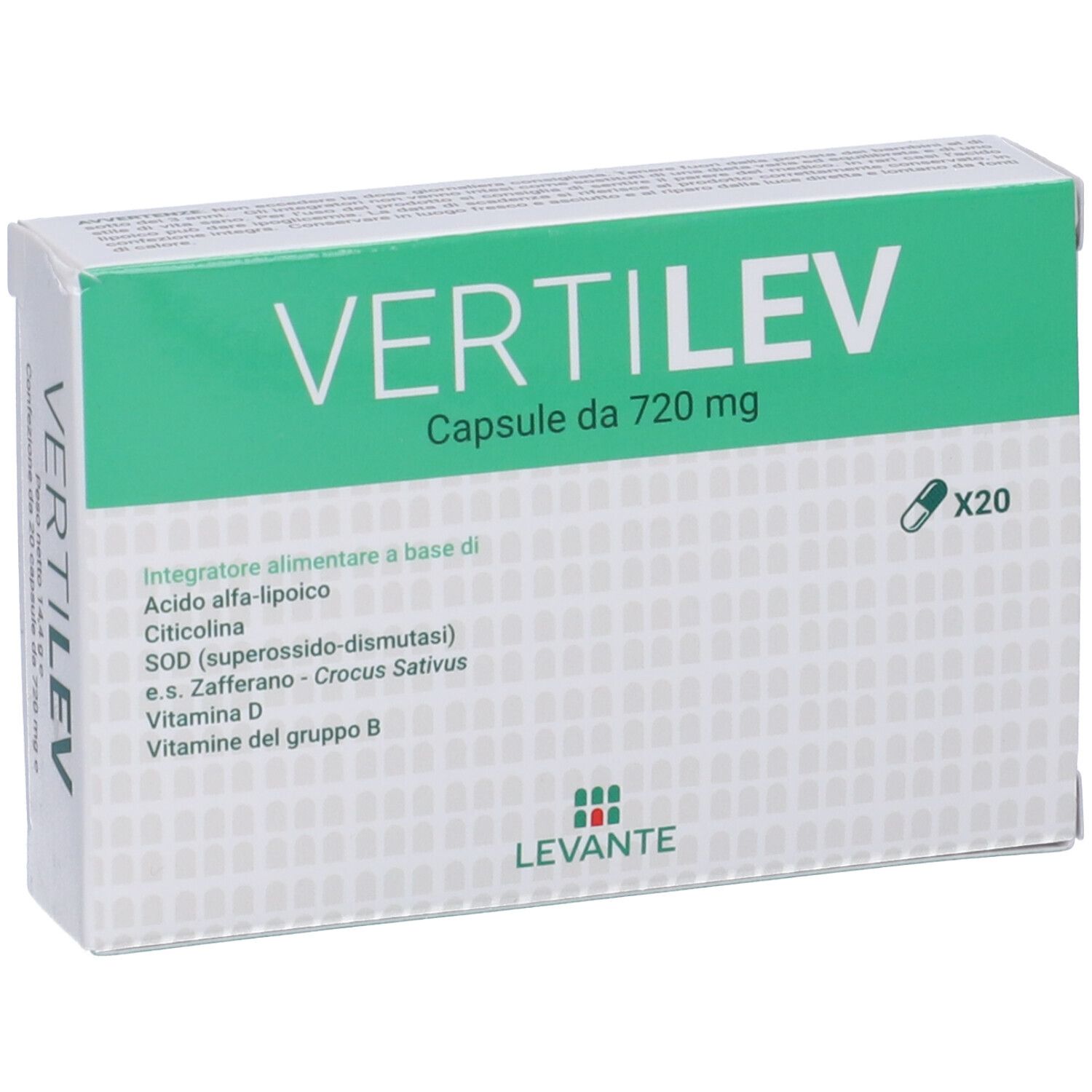 Vertilev 20 Compresse