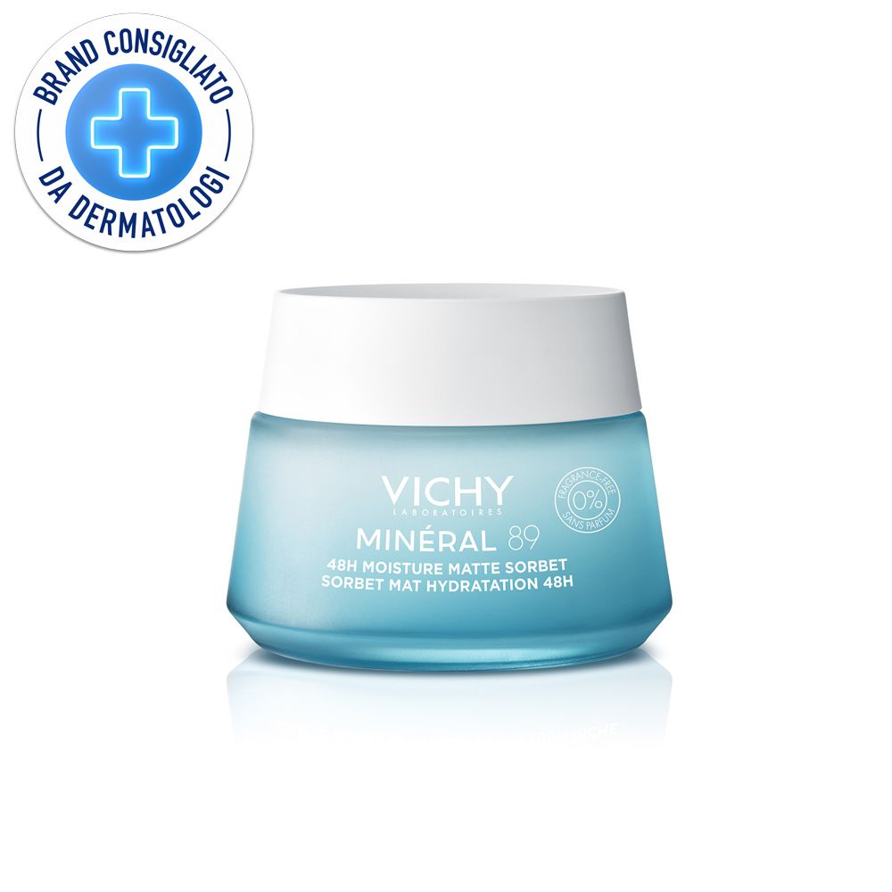 Vichy Mineral89 Gel Sorbetto Idratante 48h Effetto Mat