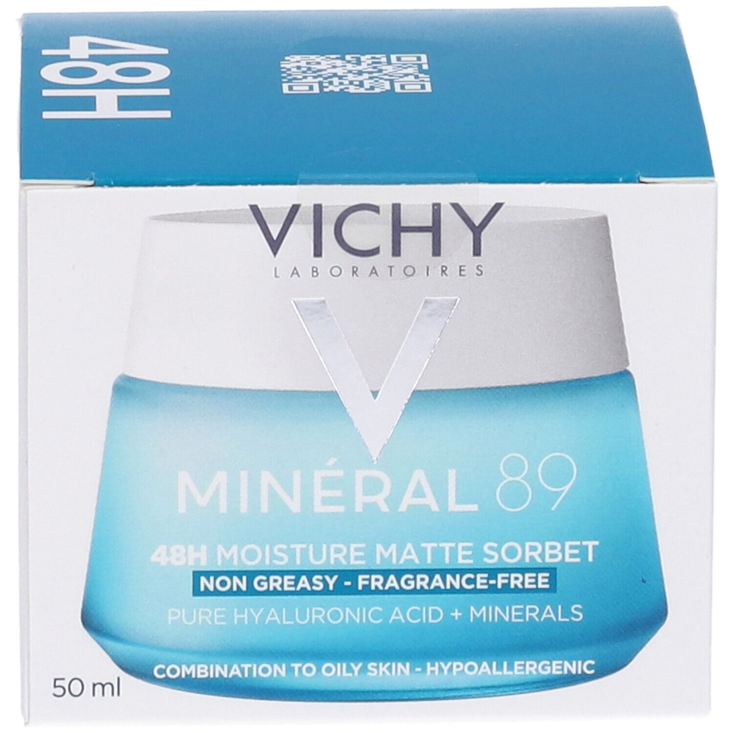 Vichy Mineral89 Gel Sorbetto Idratante 48h Effetto Mat