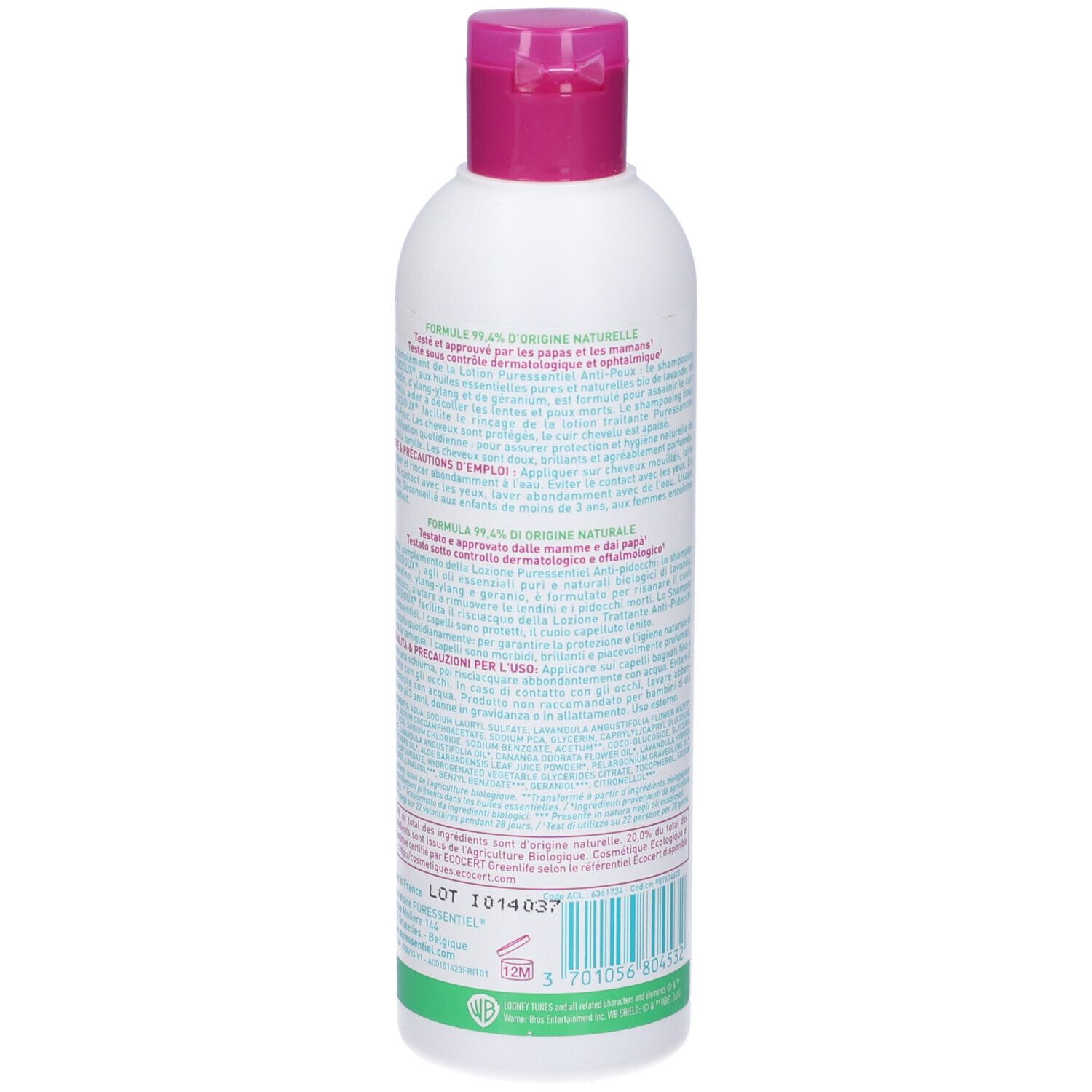 Puressentiel Shampoo Pouxdoux Antipidocchi Warner