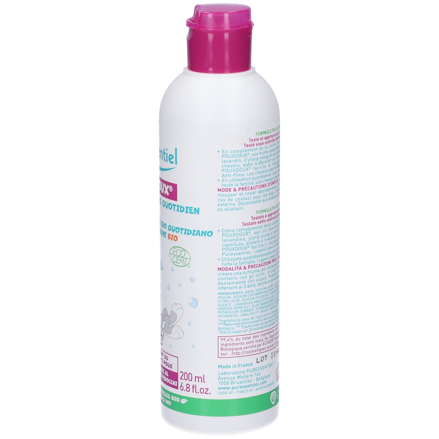 Puressentiel Shampoo Pouxdoux Antipidocchi Warner
