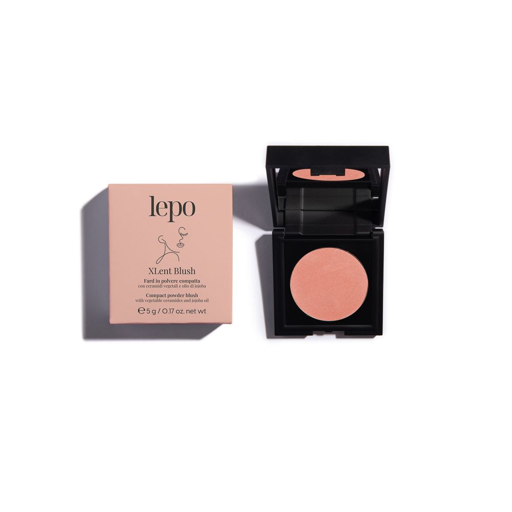 LEPO XLent Blush Fard in polvere compatta NUANCE 04