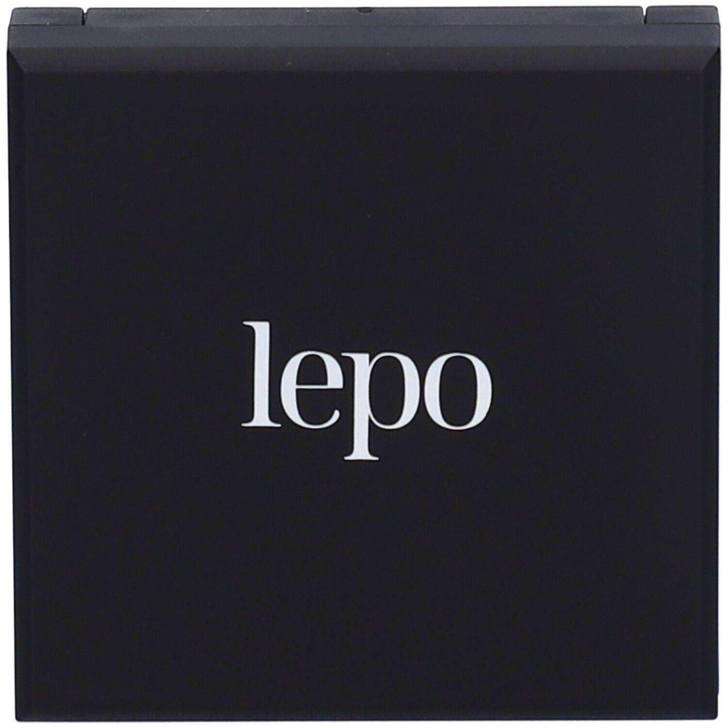 Coperchio nero con logo LEPO bianco. Nome del prodotto non visibile.