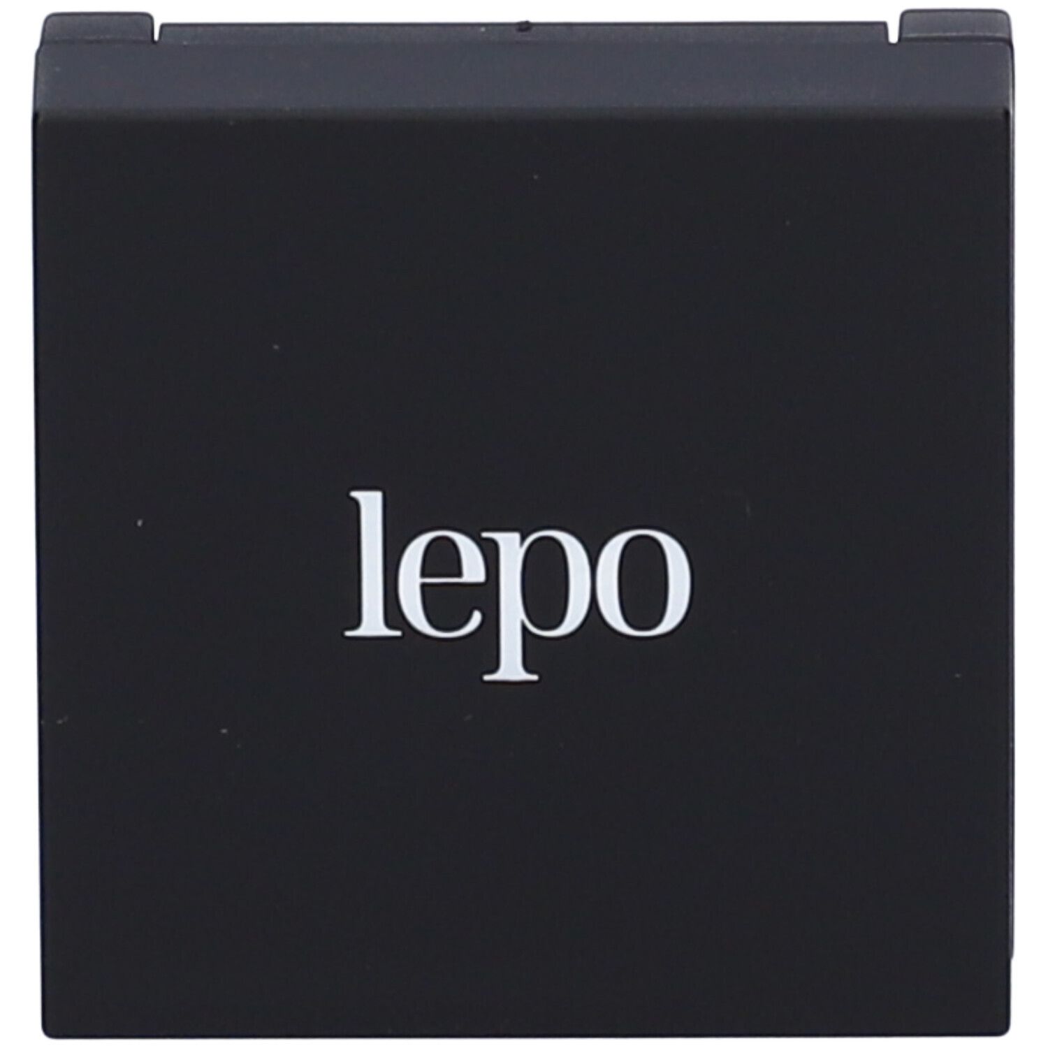 Confezione compatta nera LEPO. Scritta bianca LEPO. Confezione chiusa.