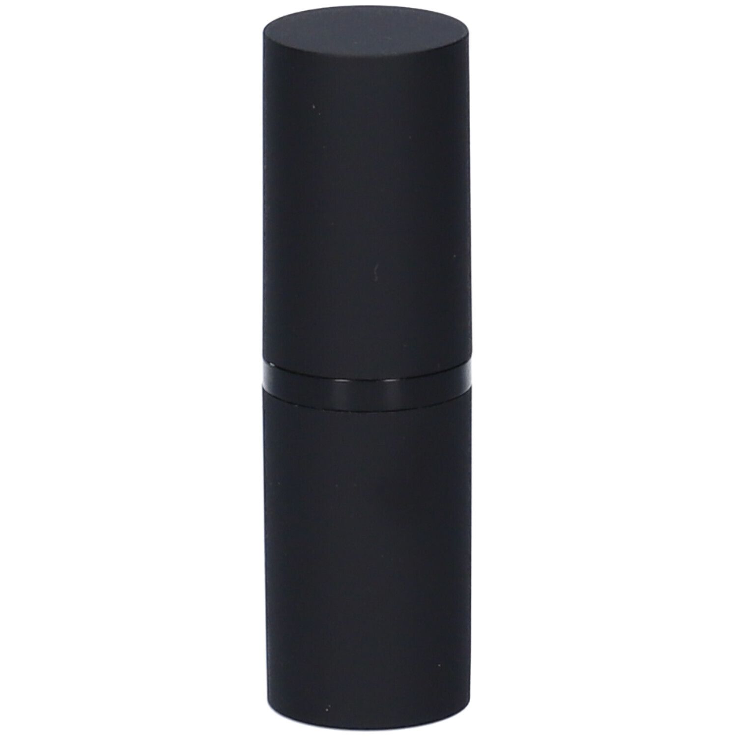 Astuccio cilindrico nero.