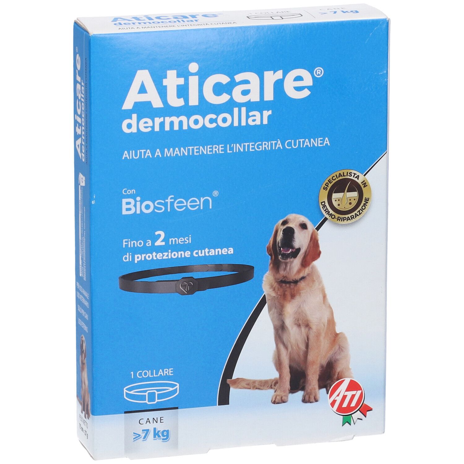 Aticare Dermocollar Cani Con Peso Superiore A 7 Kg