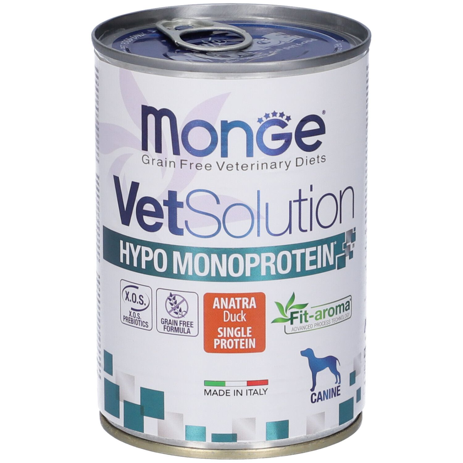 Monge Vetsolution Hypo Monoprotein Anatra Cani
