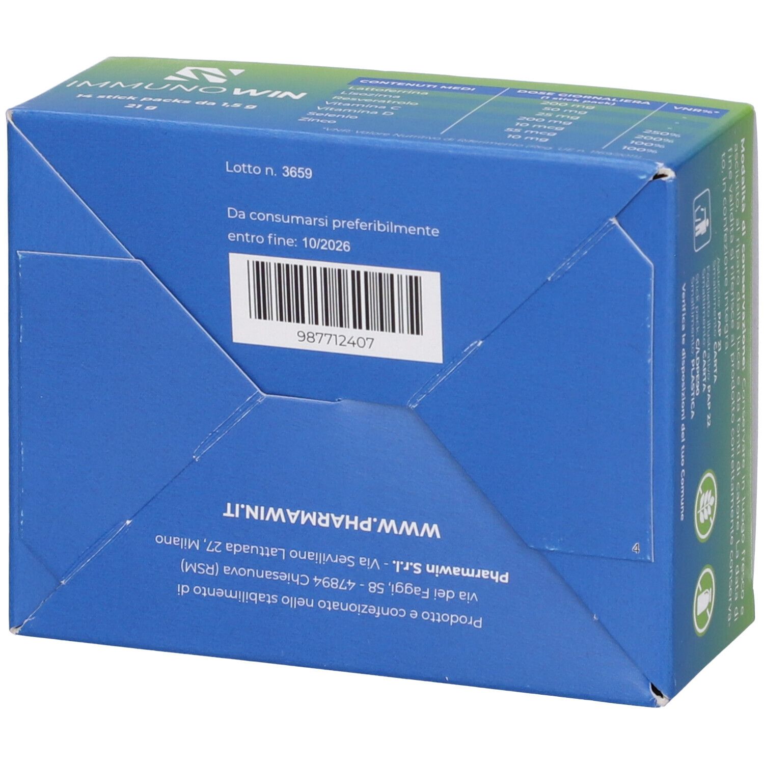 Immunowin 14 Stick Pack