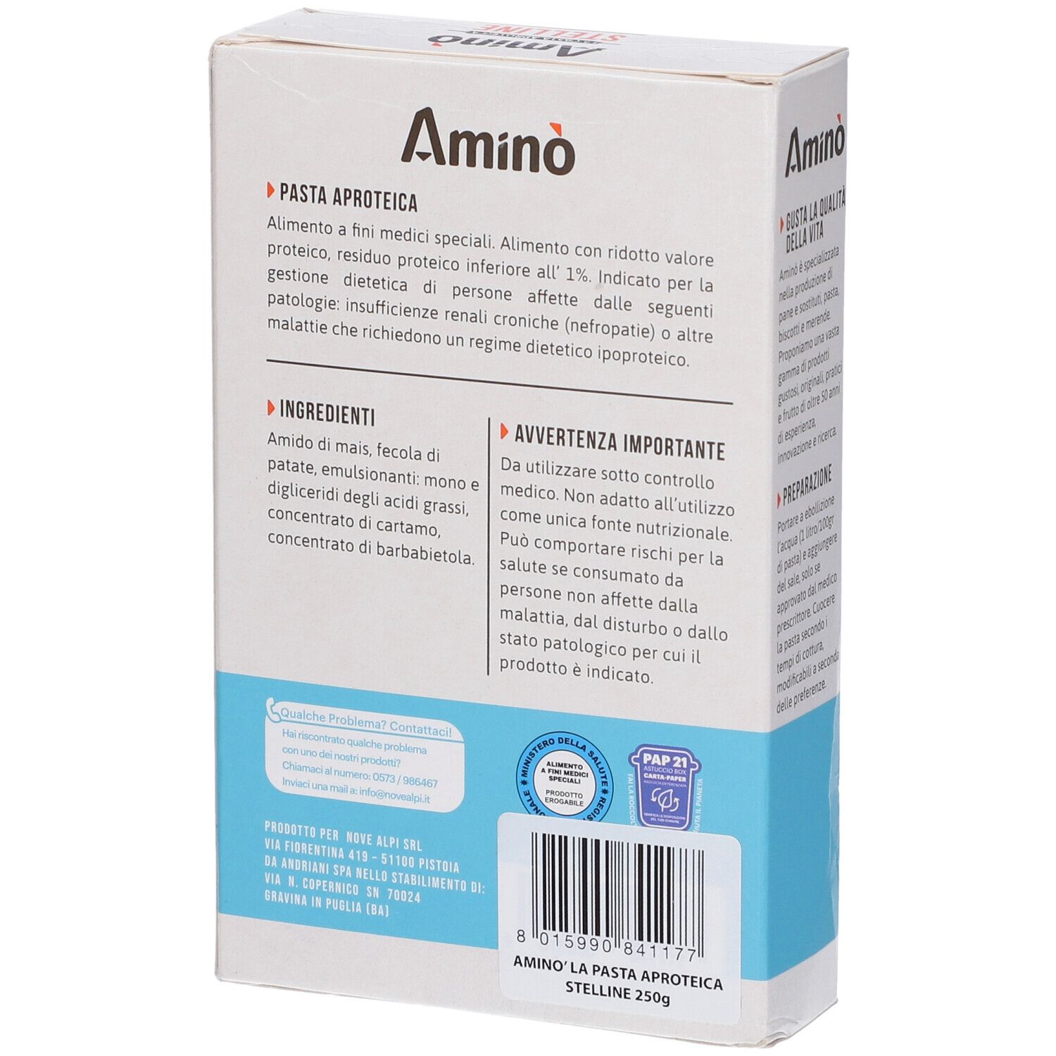 Amino' Stelline Aproteiche 250 G