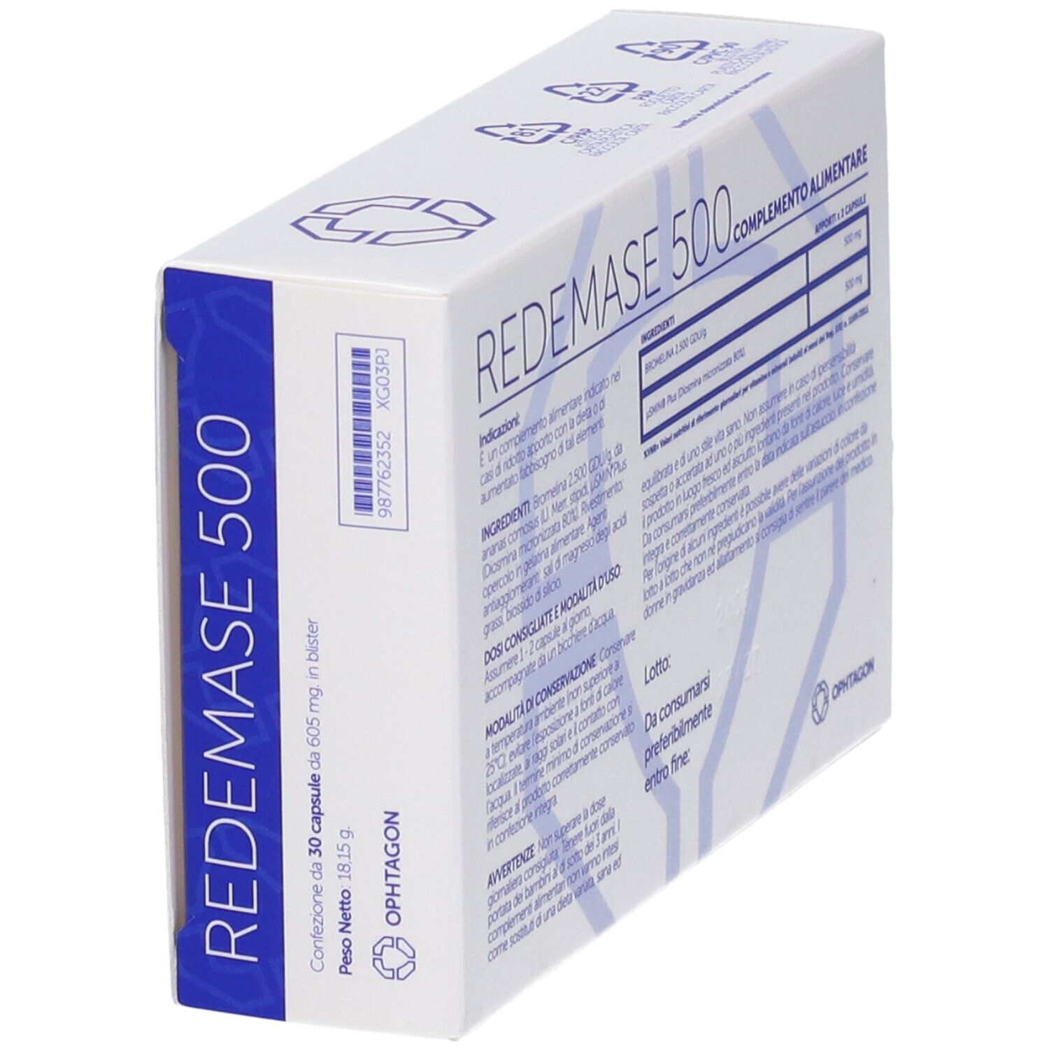 Redemase 500 30 Capsule
