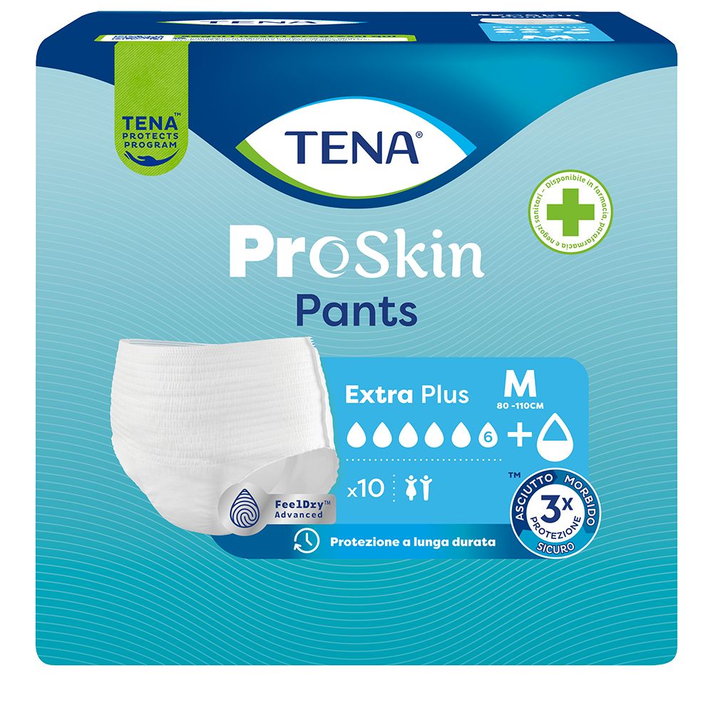 TENA Pants Extra-Plus M,  mutandine assorbenti per incontinenza