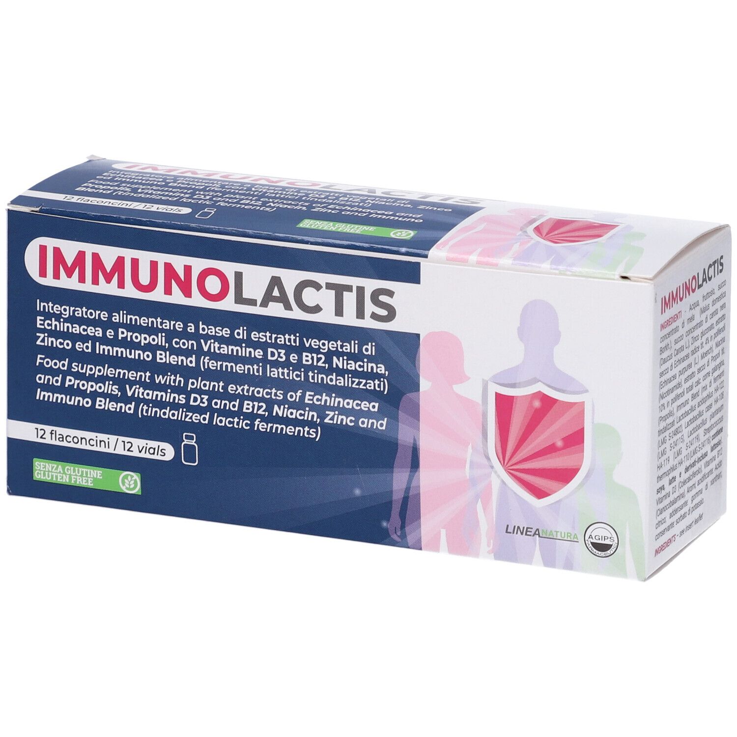 Immunolactis 12 Flaconcini Da 10 Ml