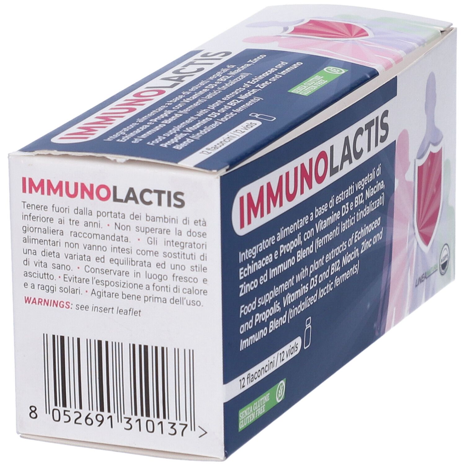 Immunolactis 12 Flaconcini Da 10 Ml