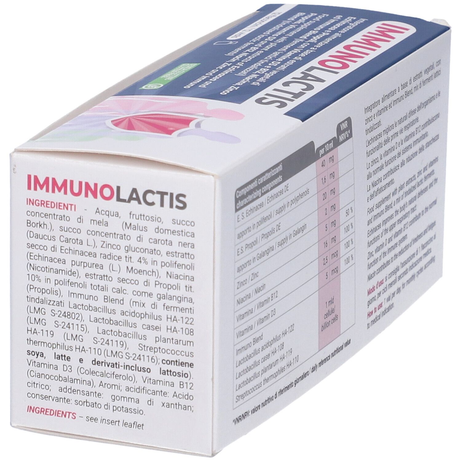 Immunolactis 12 Flaconcini Da 10 Ml