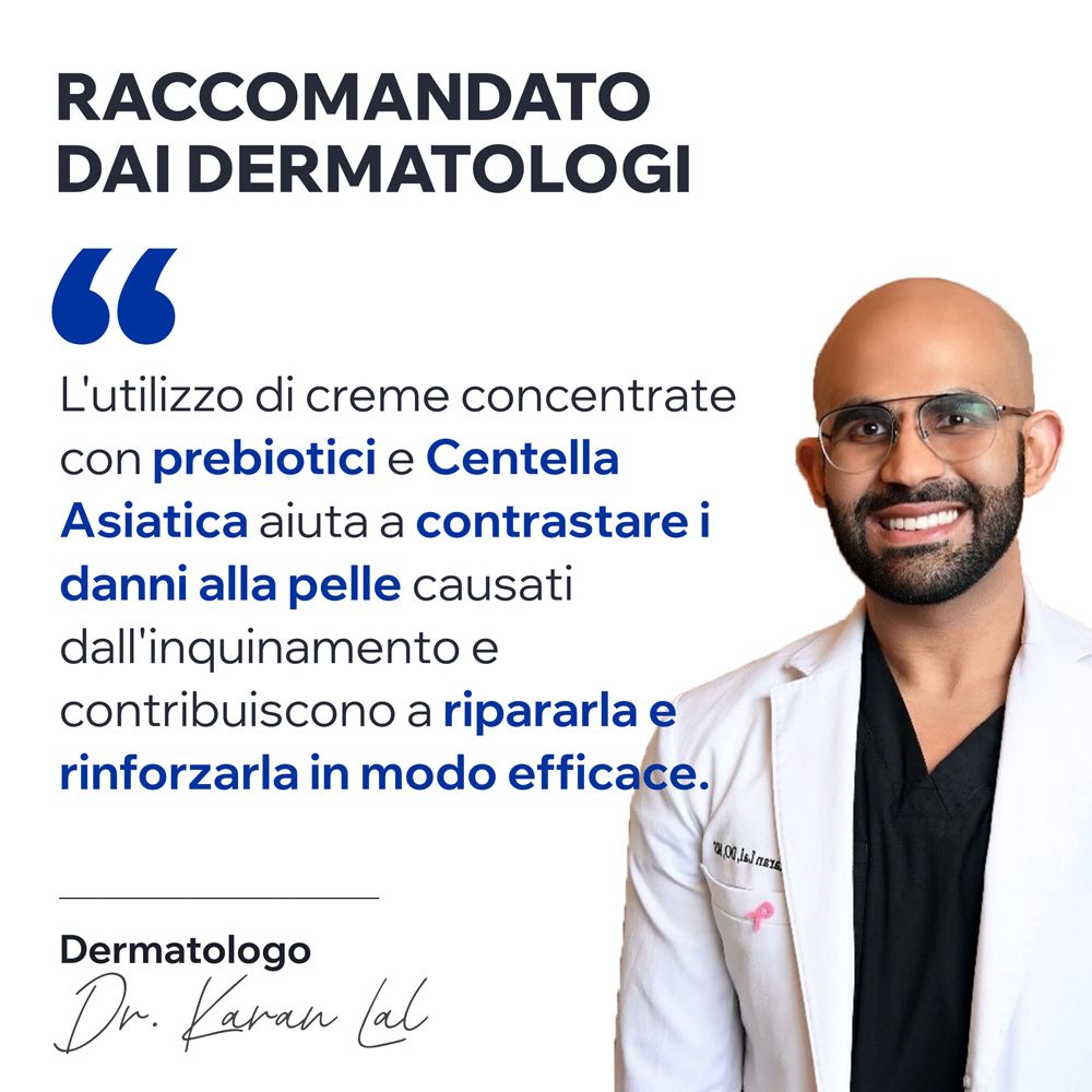 Medico parla. Testo: Raccomandazione dei dermatologi.