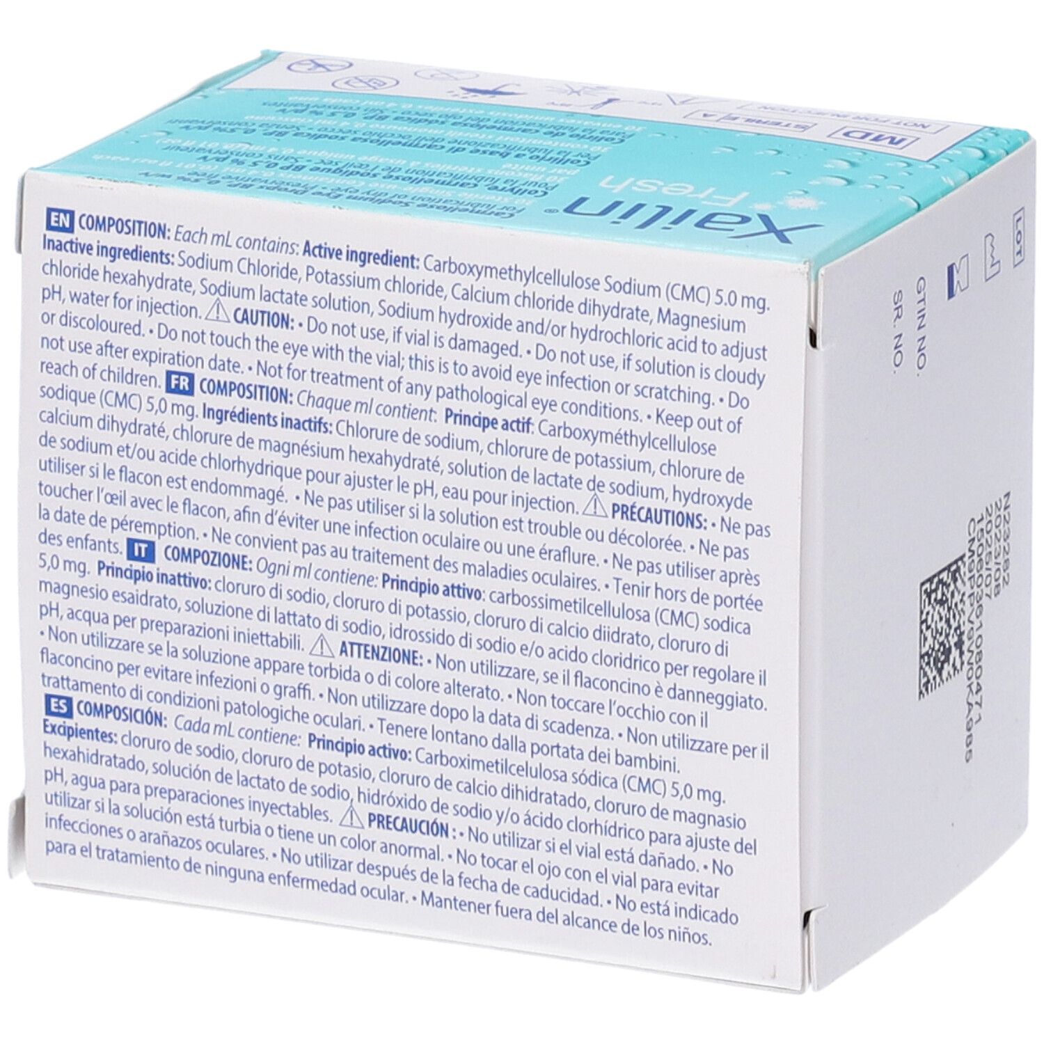 Collirio Xailin Fresh 30 Flaconcini X 0,4 Ml