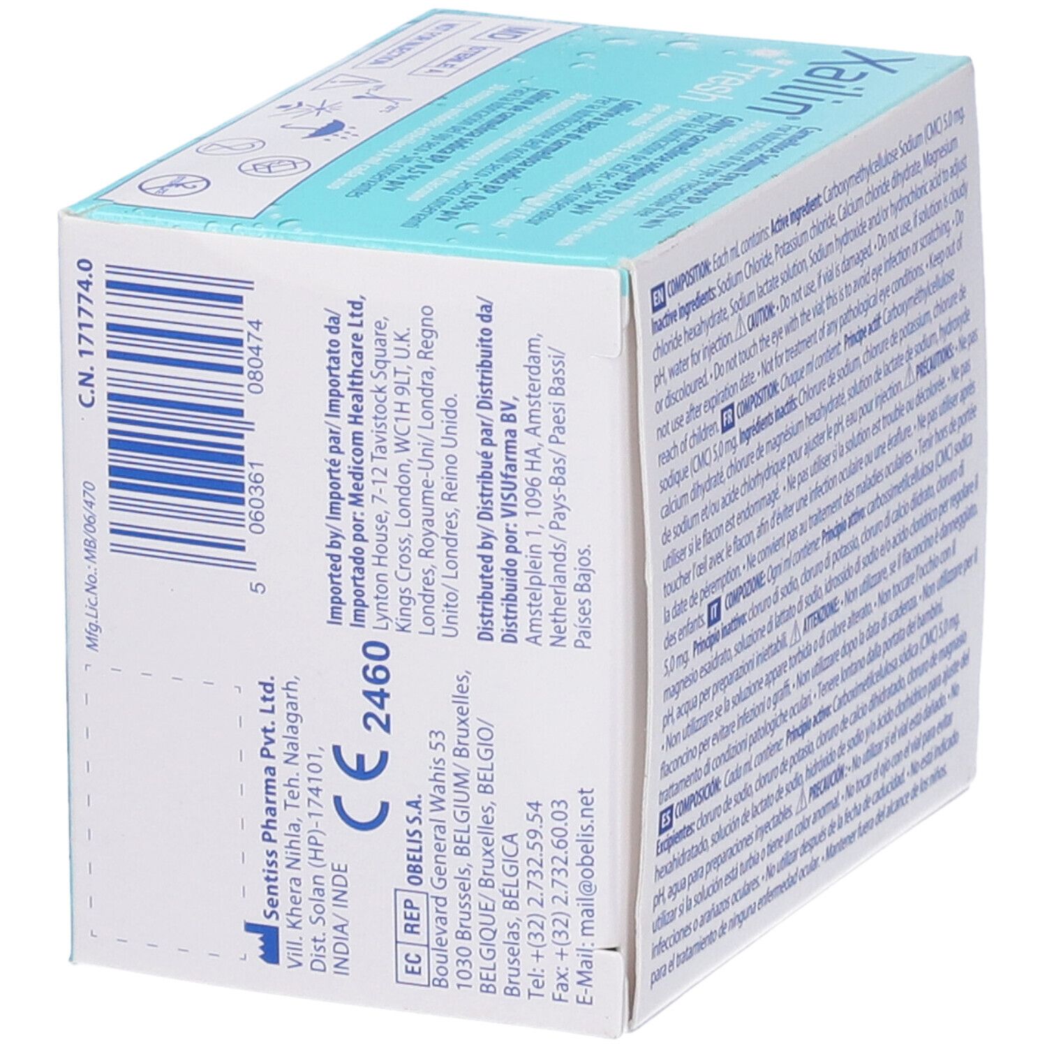 Collirio Xailin Fresh 30 Flaconcini X 0,4 Ml